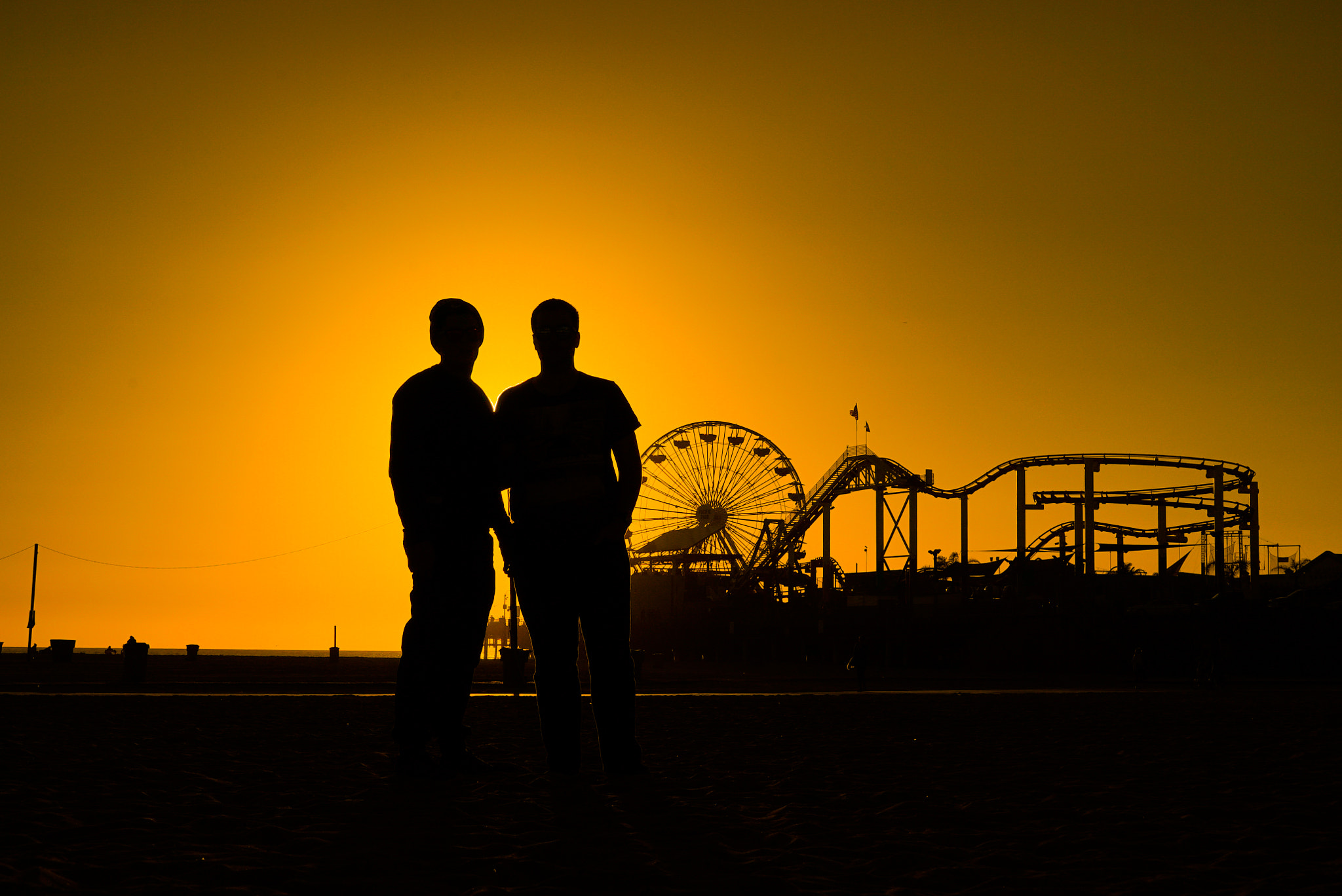 Sony a7S + Sony FE 24-240mm F3.5-6.3 OSS sample photo. Silhouette during sunset photography