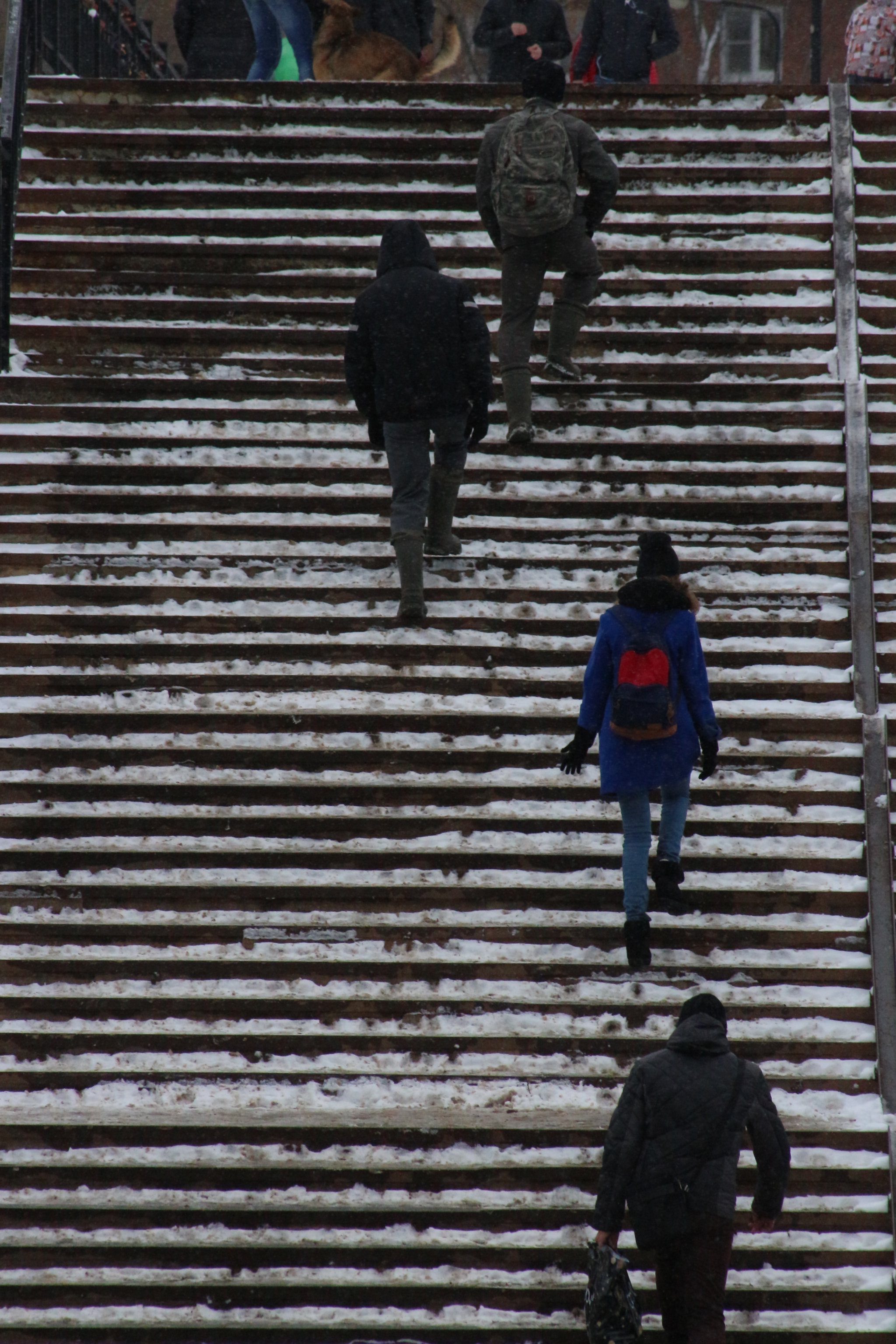 Canon EF 75-300mm f/4-5.6 USM sample photo. Stairs photography