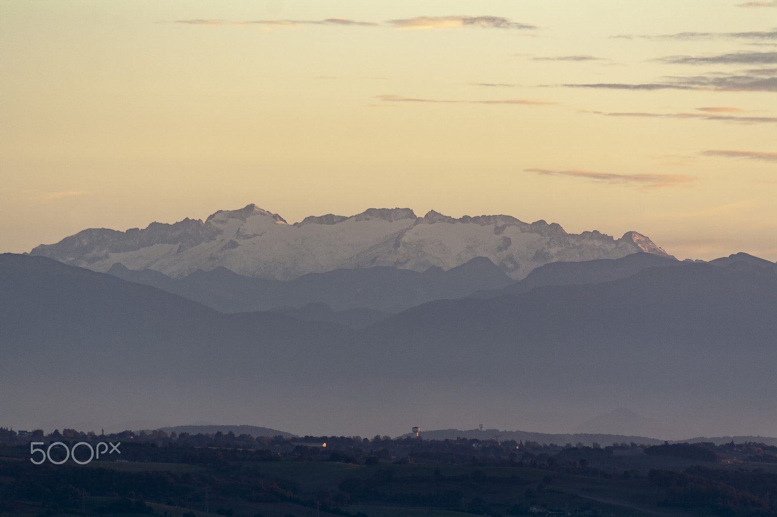 Canon EF 75-300mm f/4-5.6 USM sample photo. The roof of the pyrenees (the maladeta) !!! photography