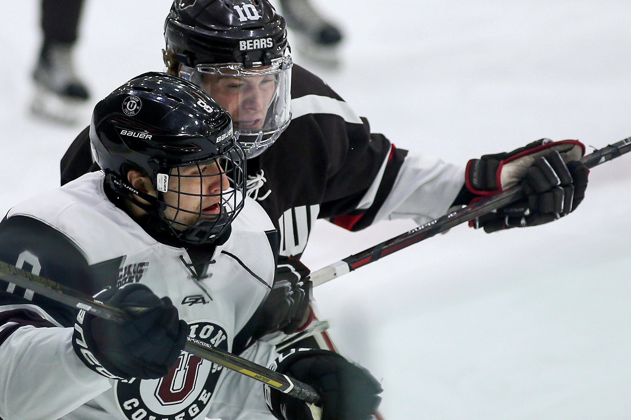 Canon EOS-1D X + Canon EF 200mm f/1.8L sample photo. 11.05.16 brown university vs union college men's hockey photography