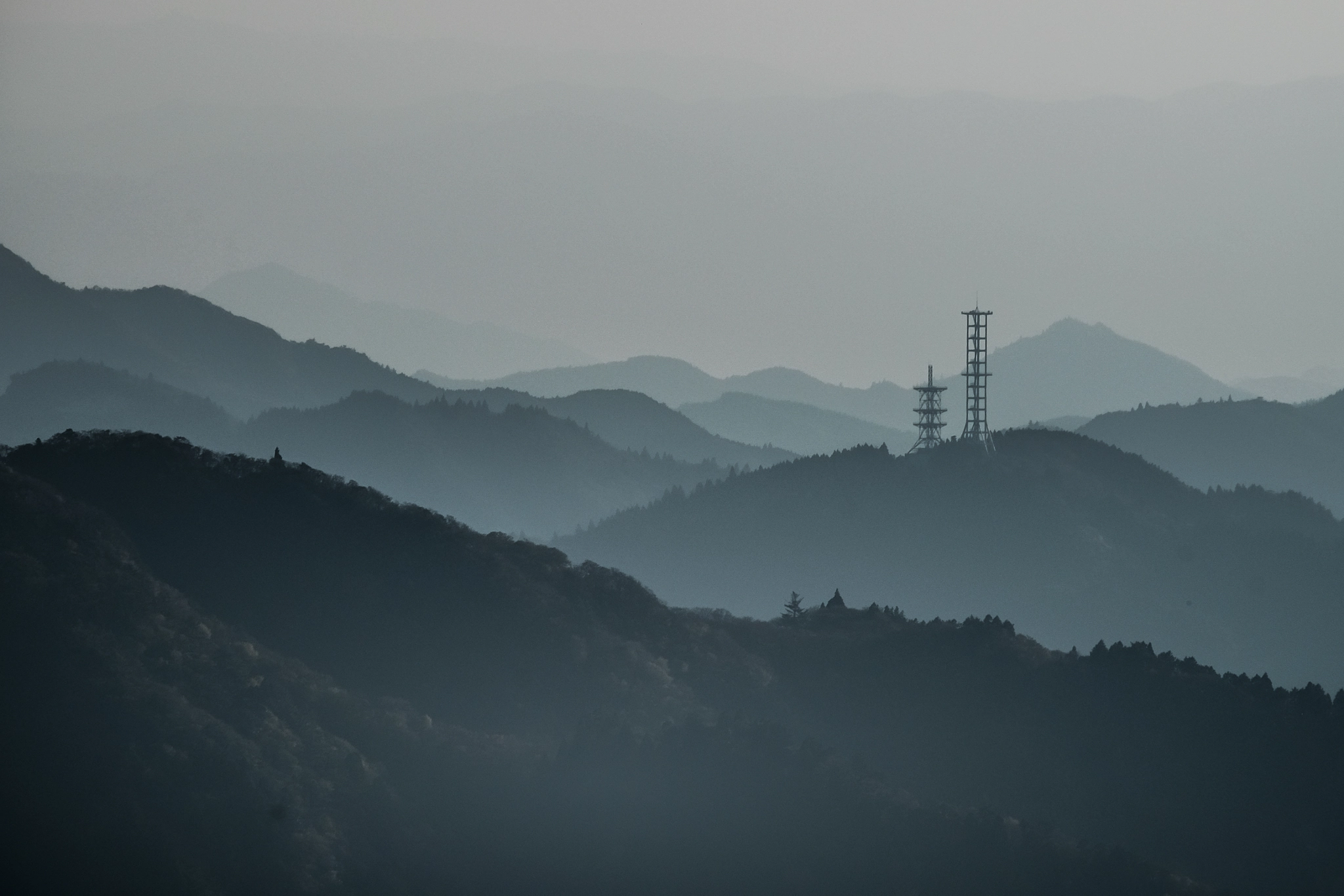 Fujifilm X-T10 + Fujifilm XC 50-230mm F4.5-6.7 OIS II sample photo. Nagoya mountains photography