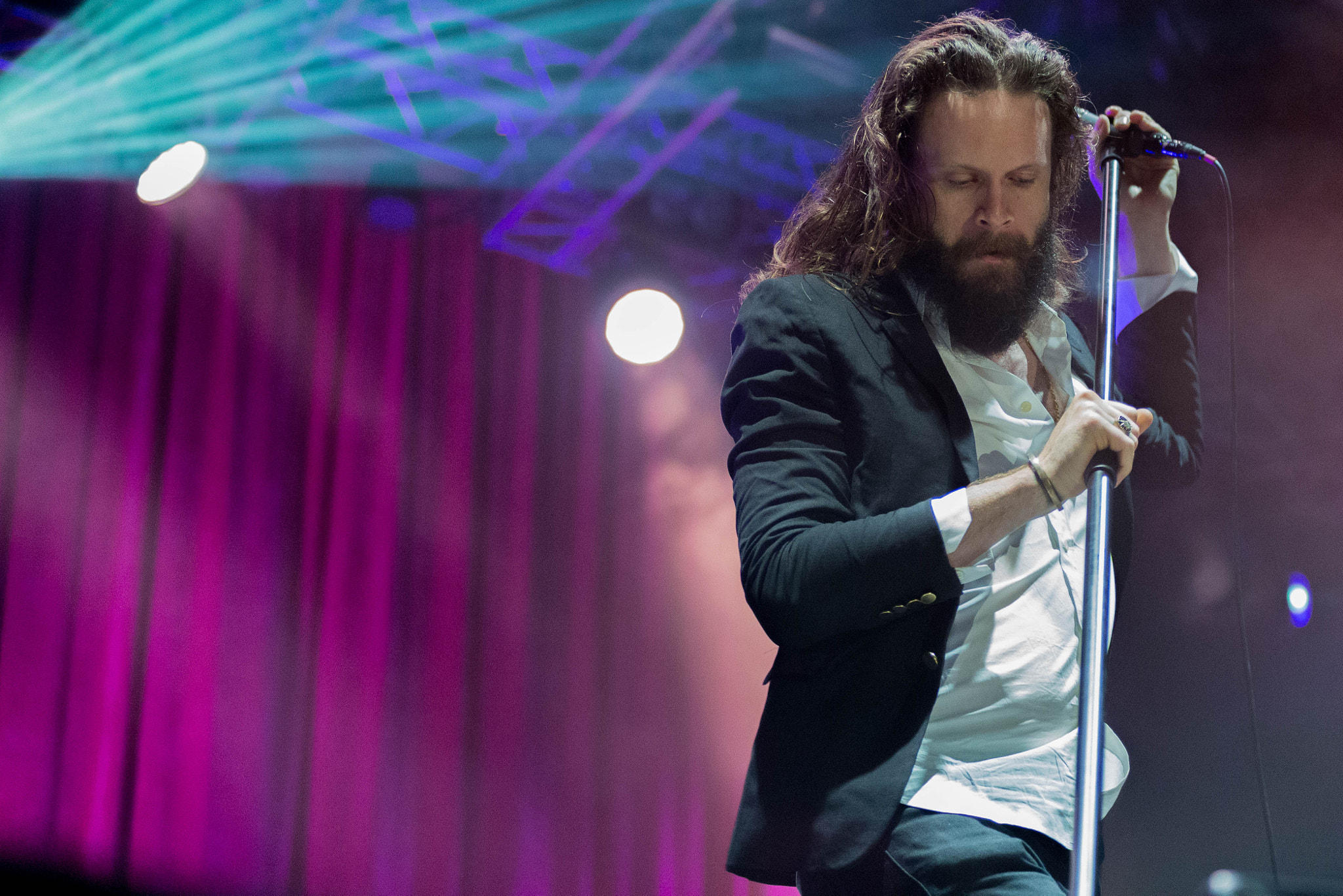 Sigma 70-200mm F2.8 EX DG OS HSM sample photo. Father john misty @nos alive - lisbon, portugal photography