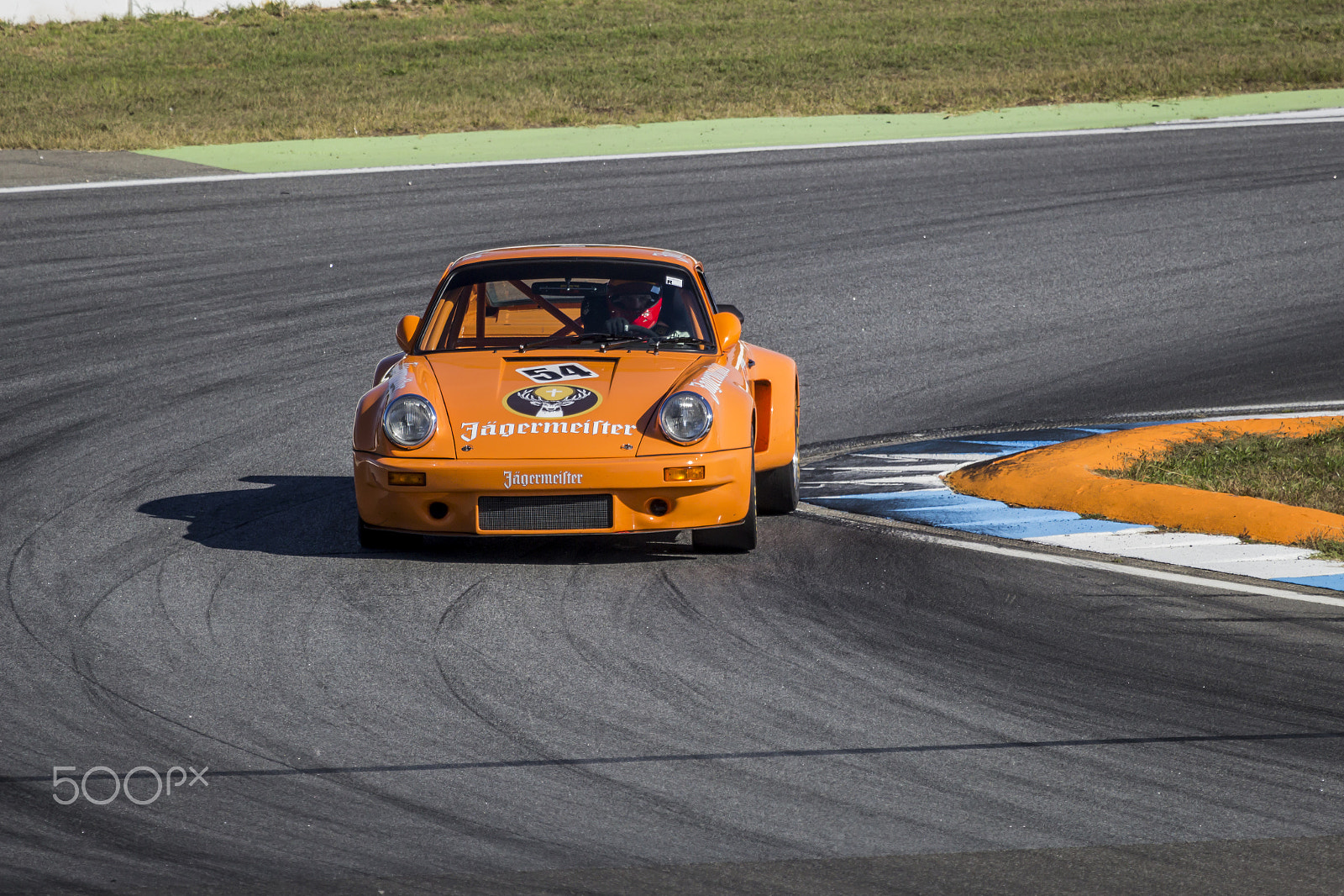 Canon EF 100-400mm F4.5-5.6L IS USM sample photo. Porsche 911 jägermeister photography