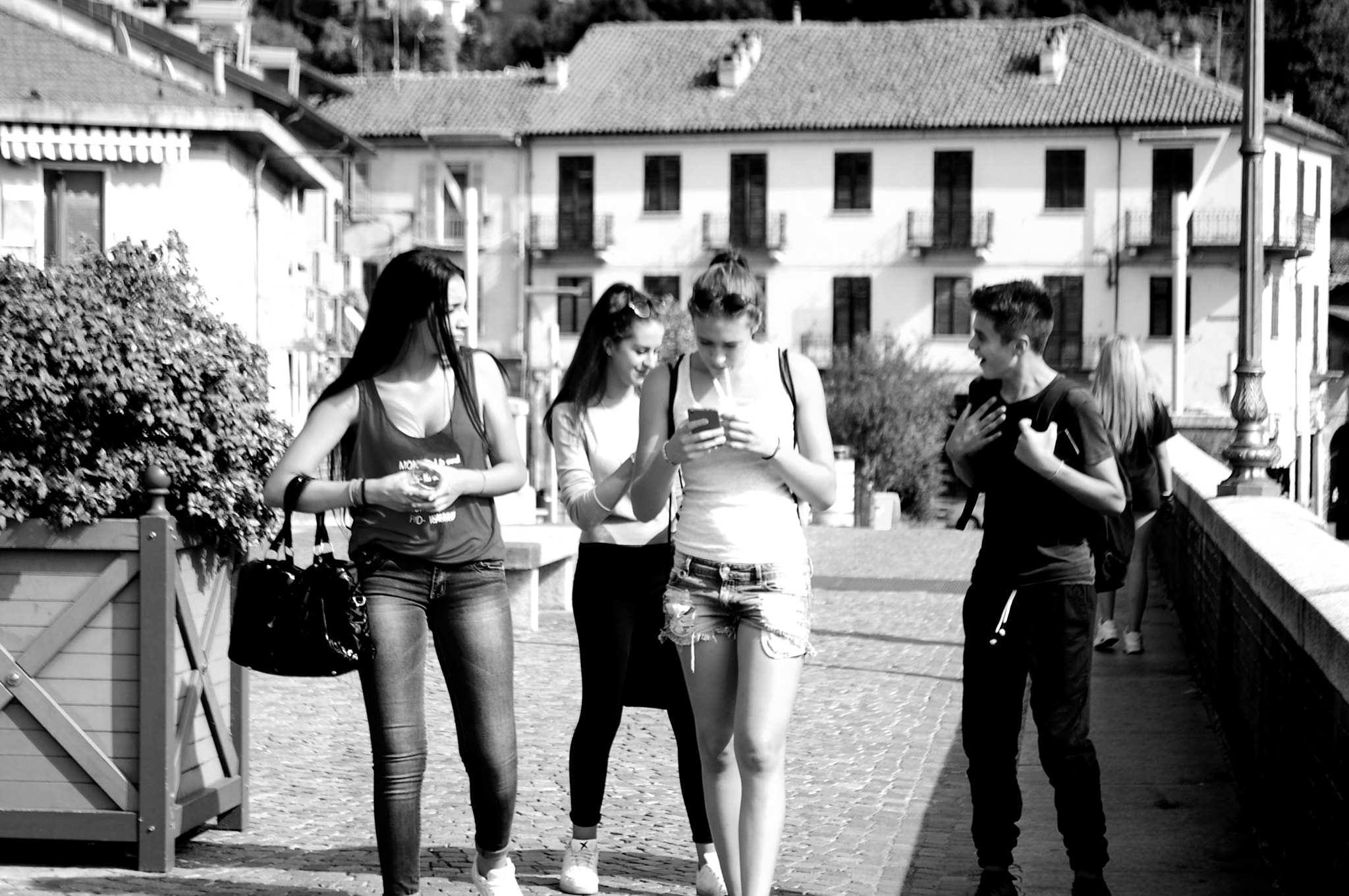 Nikon D40 sample photo. You walk photography