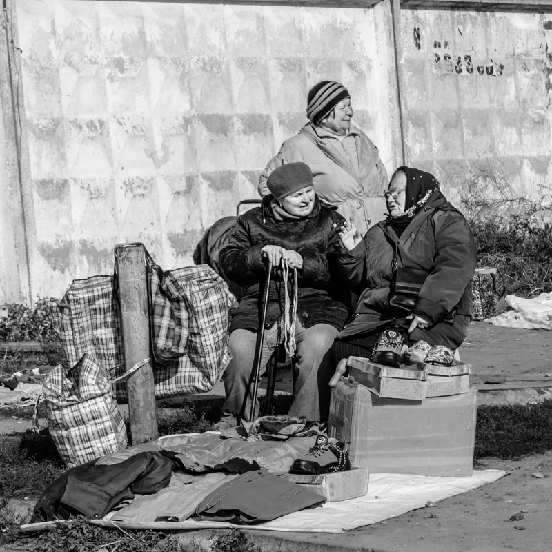 Nikon D800 sample photo. The old ladies. trinity. photography