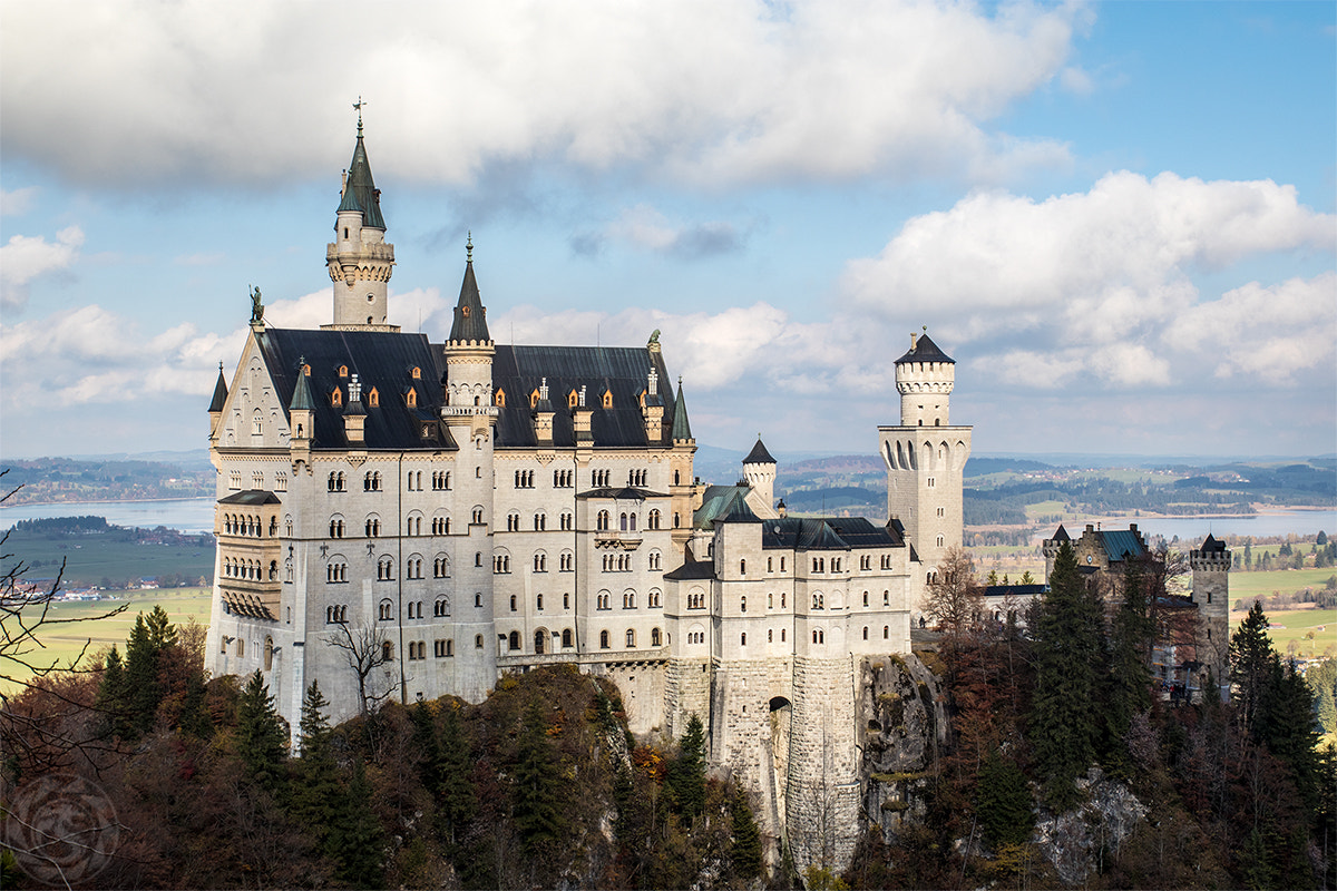 Canon EOS 80D + Sigma 24-70mm F2.8 EX DG Macro sample photo. Schloss neuschwanstein photography