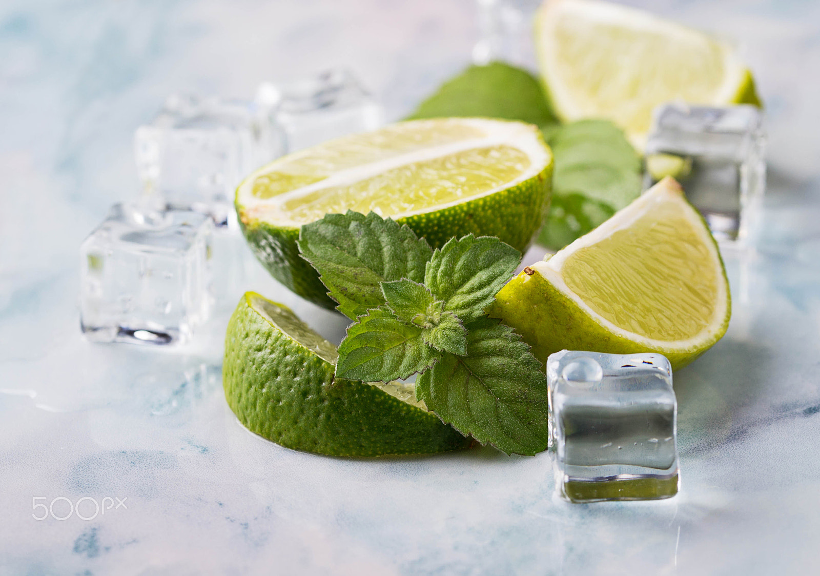 Sigma 105mm F2.8 EX DG OS HSM sample photo. Fresh lime and mint photography