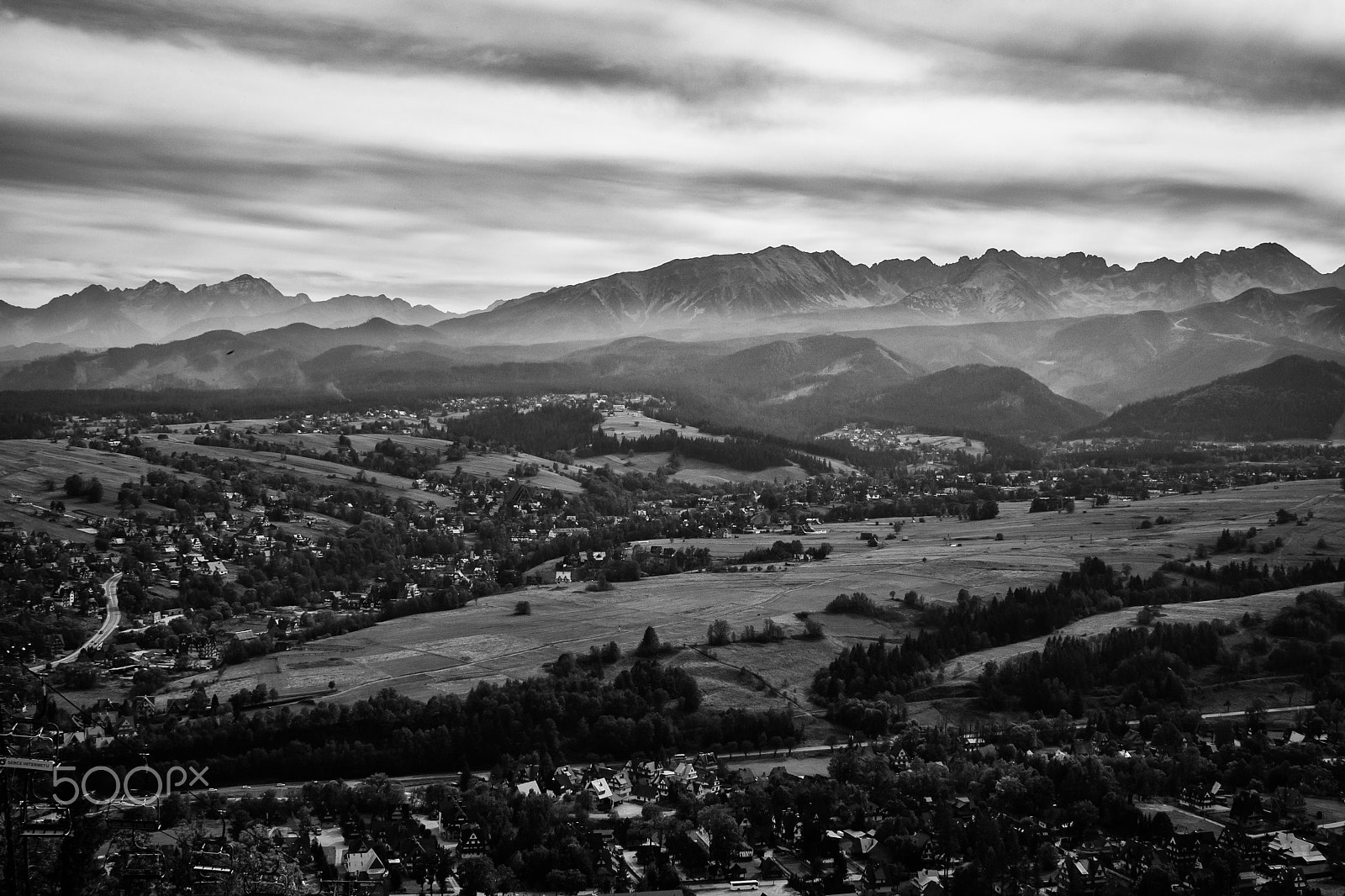 Canon EF-S 18-55mm F3.5-5.6 II sample photo. Fog in the mountains photography