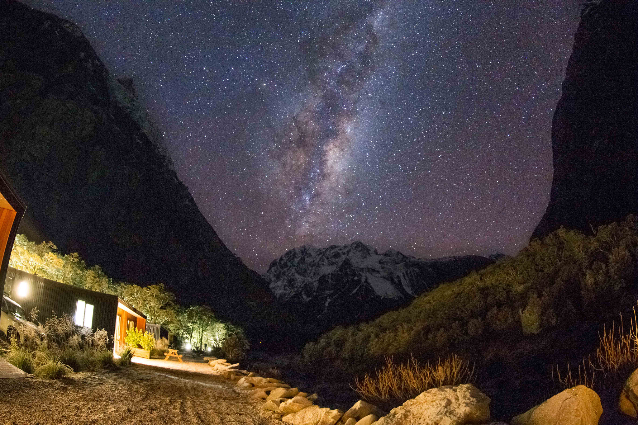 Canon EF 8-15mm F4L Fisheye USM sample photo. Galactic window photography