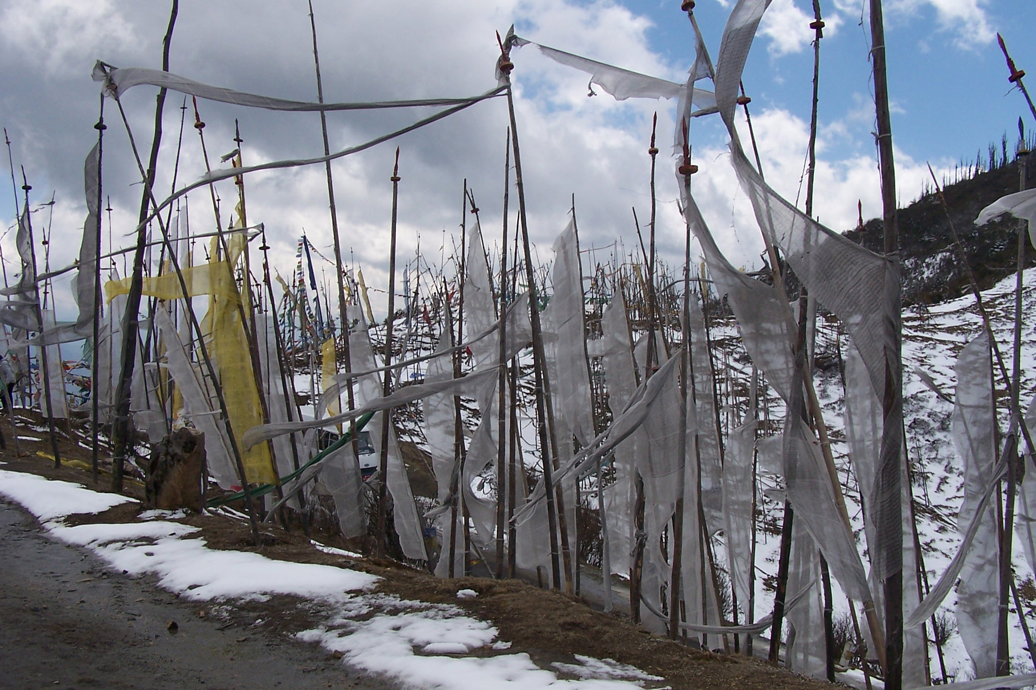 Kodak DX6490 ZOOM DIGITAL CAMERA sample photo. Prayer flags photography