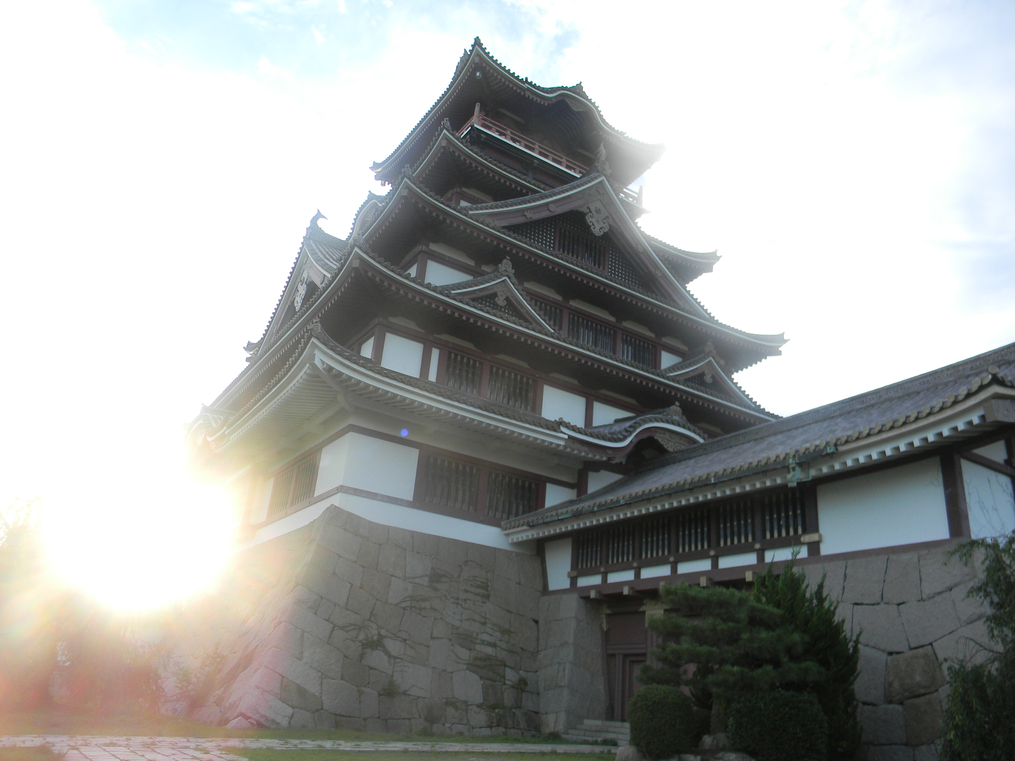 Nikon COOLPIX L105 sample photo. Fushimi castle photography