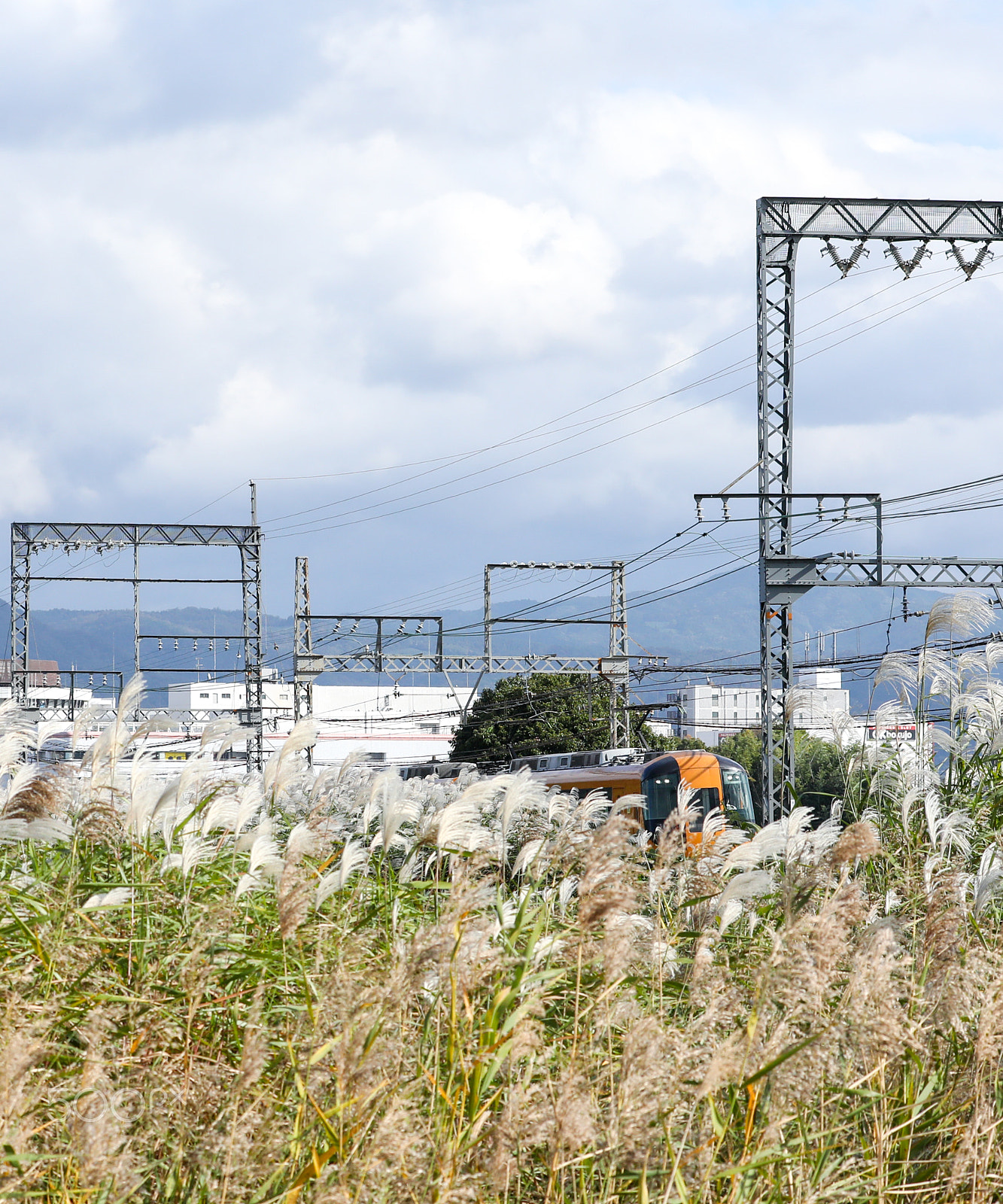 Canon EF 70-300mm F4-5.6L IS USM sample photo. Kintetsu train photography