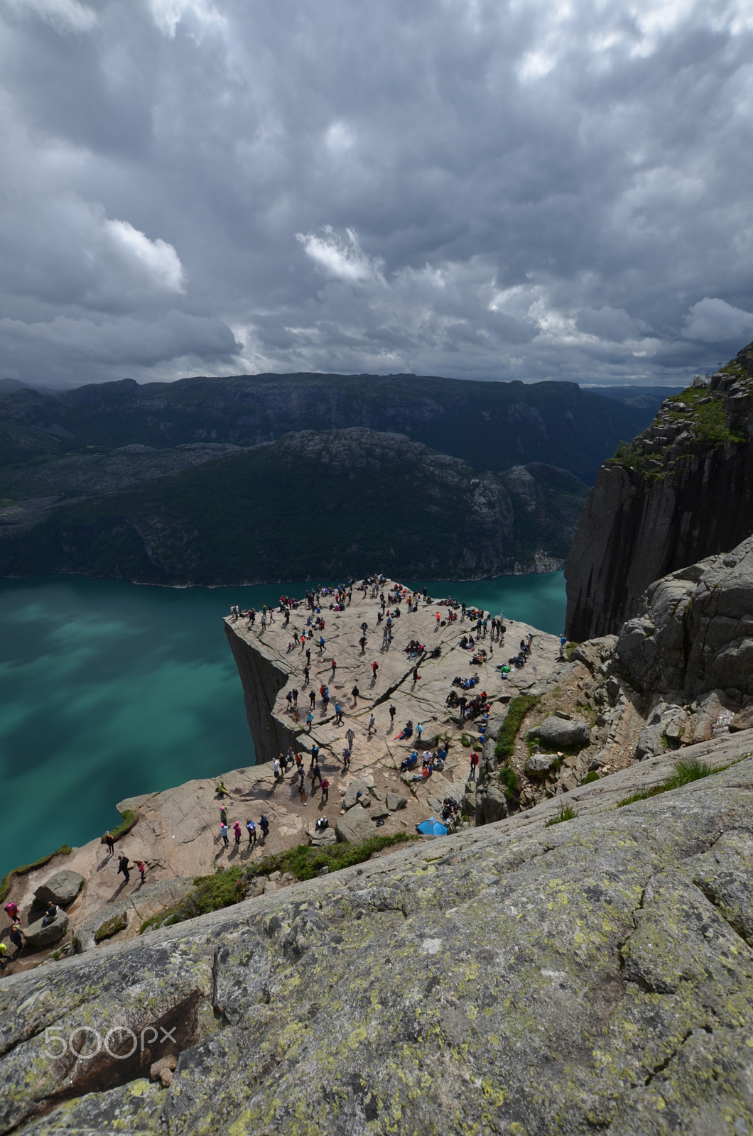 Nikon D5100 + Sigma 10-20mm F3.5 EX DC HSM sample photo. Preikestolen photography