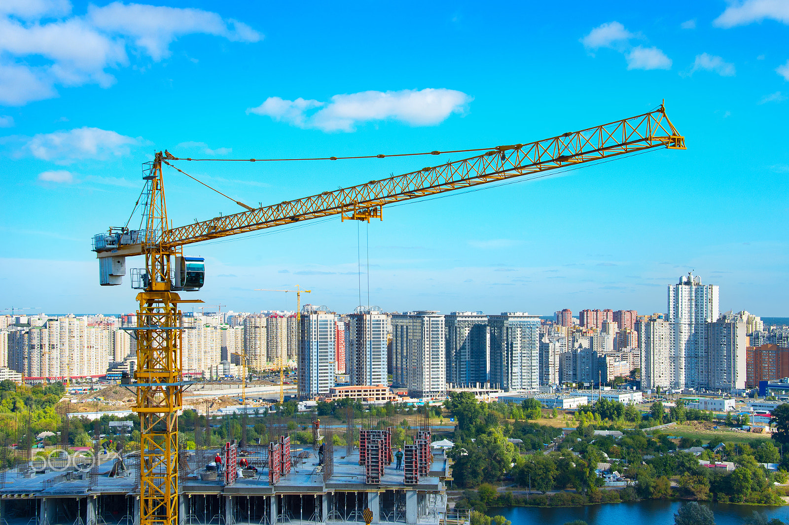 Nikon Df sample photo. Modern building construction photography