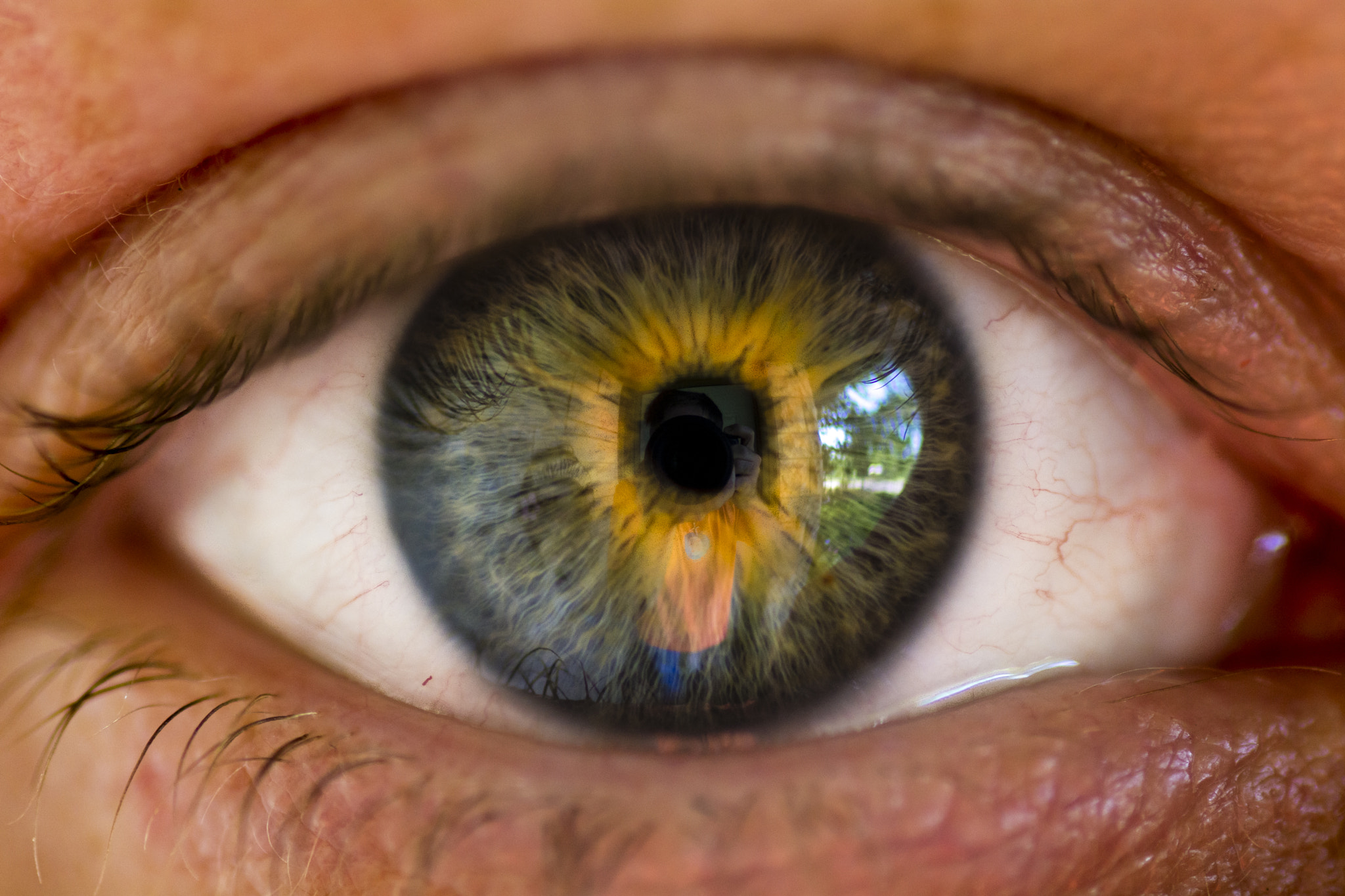 Nikon D7100 + Tokina AT-X Pro 100mm F2.8 Macro sample photo. Eye of creativity photography