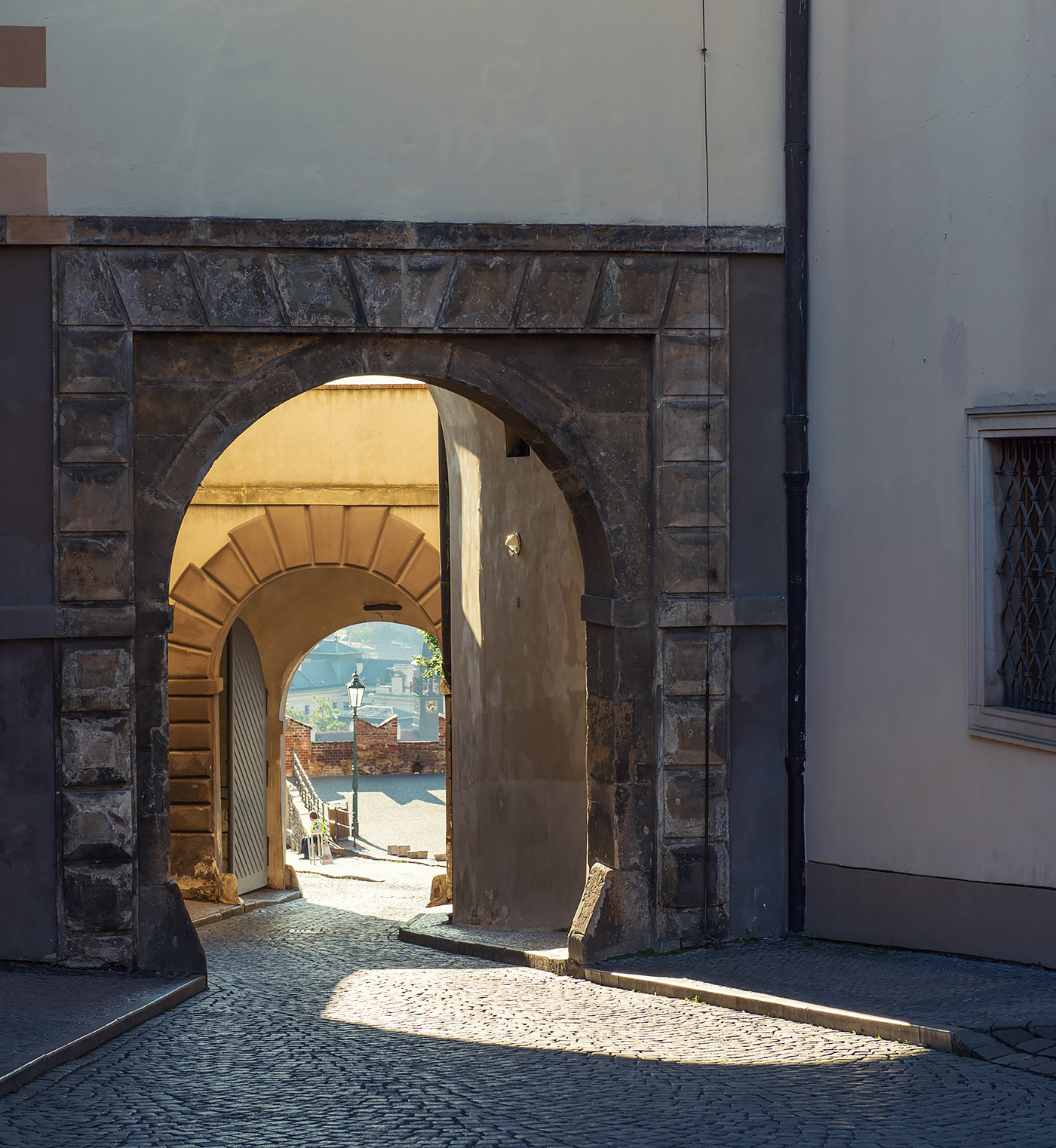 Nikon Df sample photo. Old street in prague photography