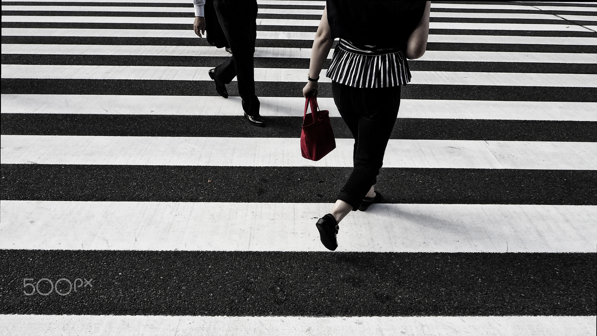 Red Handbag in Tokyo