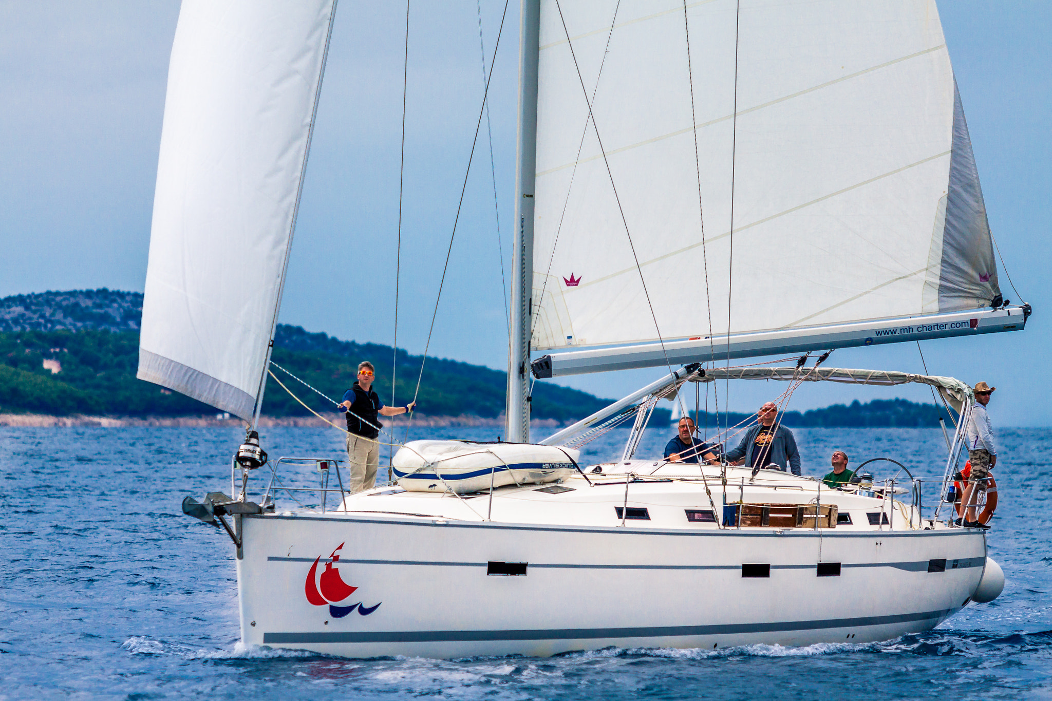 Canon EF 70-200mm F2.8L USM sample photo. Sailing photography