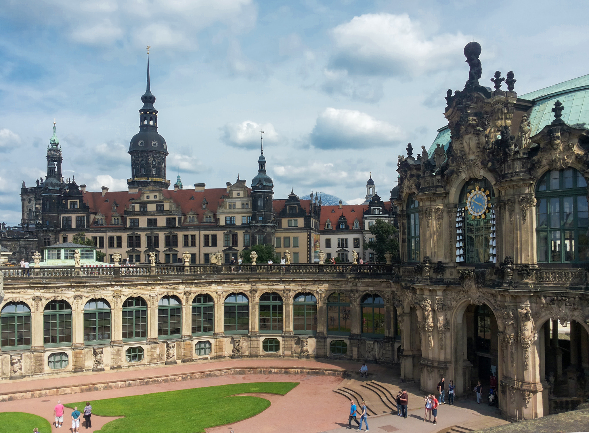 Samsung Galaxy S2 Plus sample photo. Dresden. zwinger photography