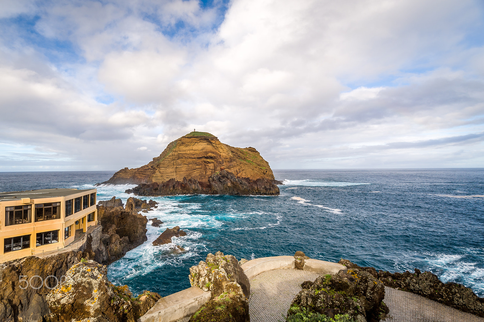 Nikon D3S sample photo. Porto moniz shore landscape with volcanic lava creations photography