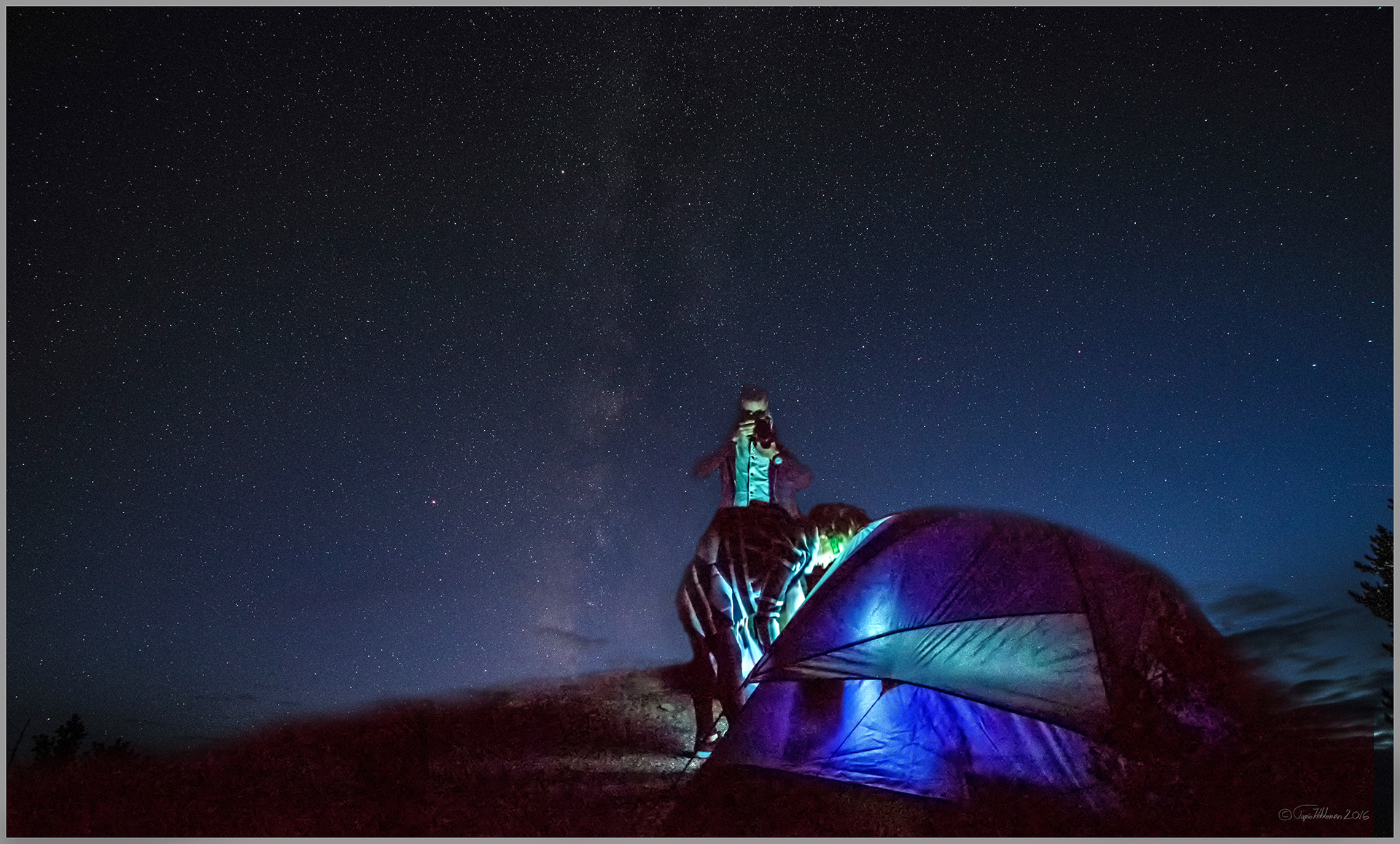 Pentax K-1 + Sigma AF 10-20mm F4-5.6 EX DC sample photo. Under the stars photography