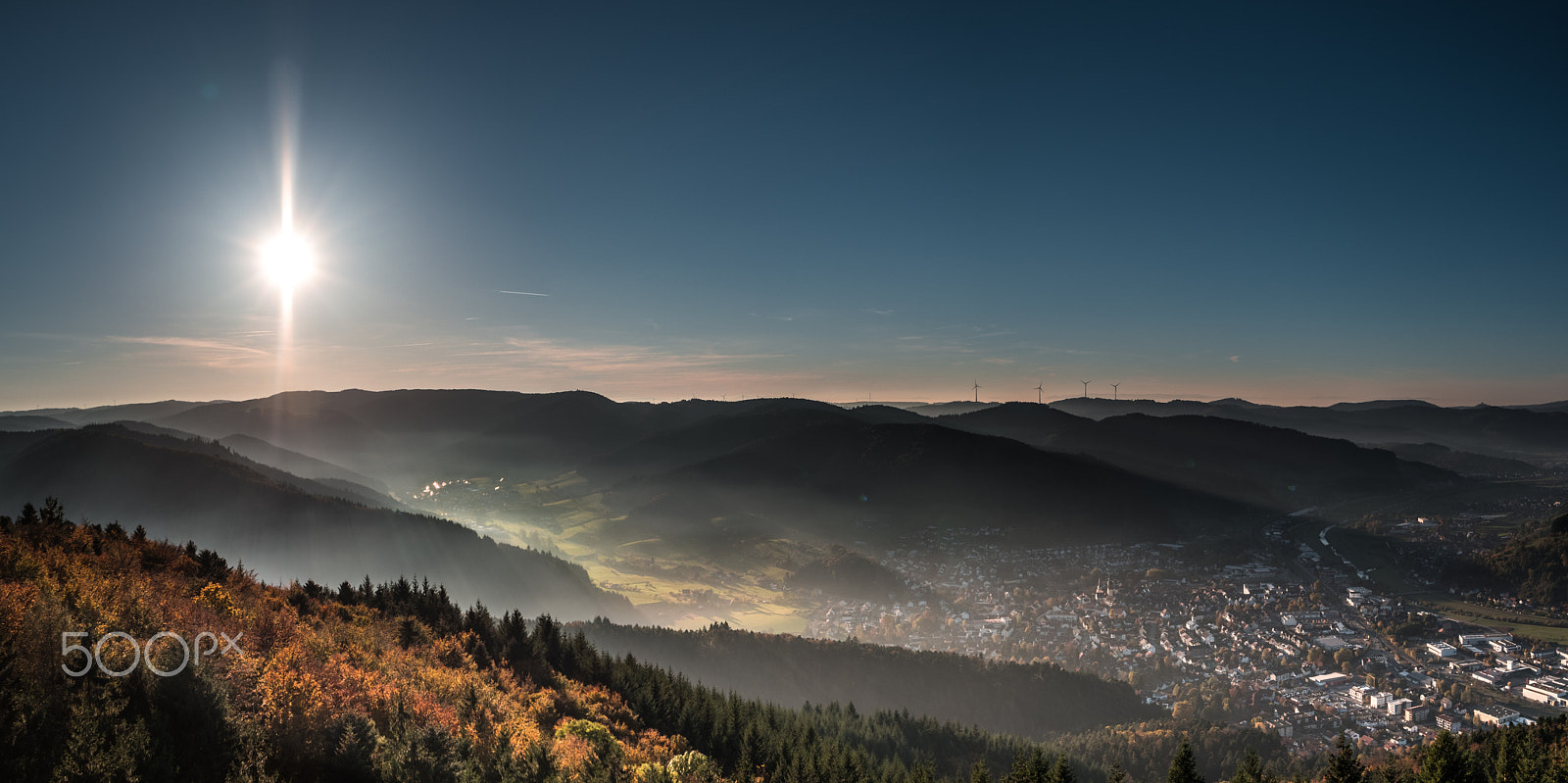 Samsung NX500 sample photo. Black forest watchtower photography