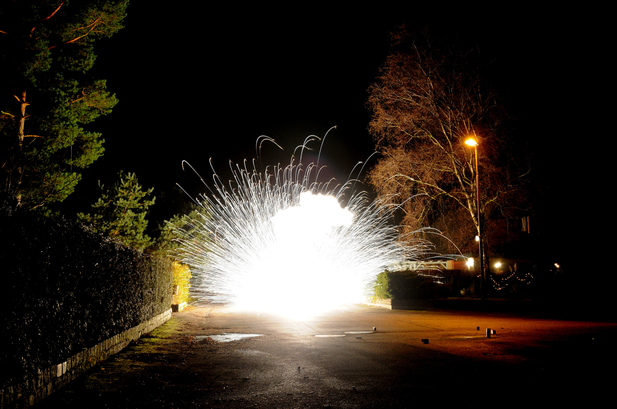 Nikon D300S sample photo. Explosion photography