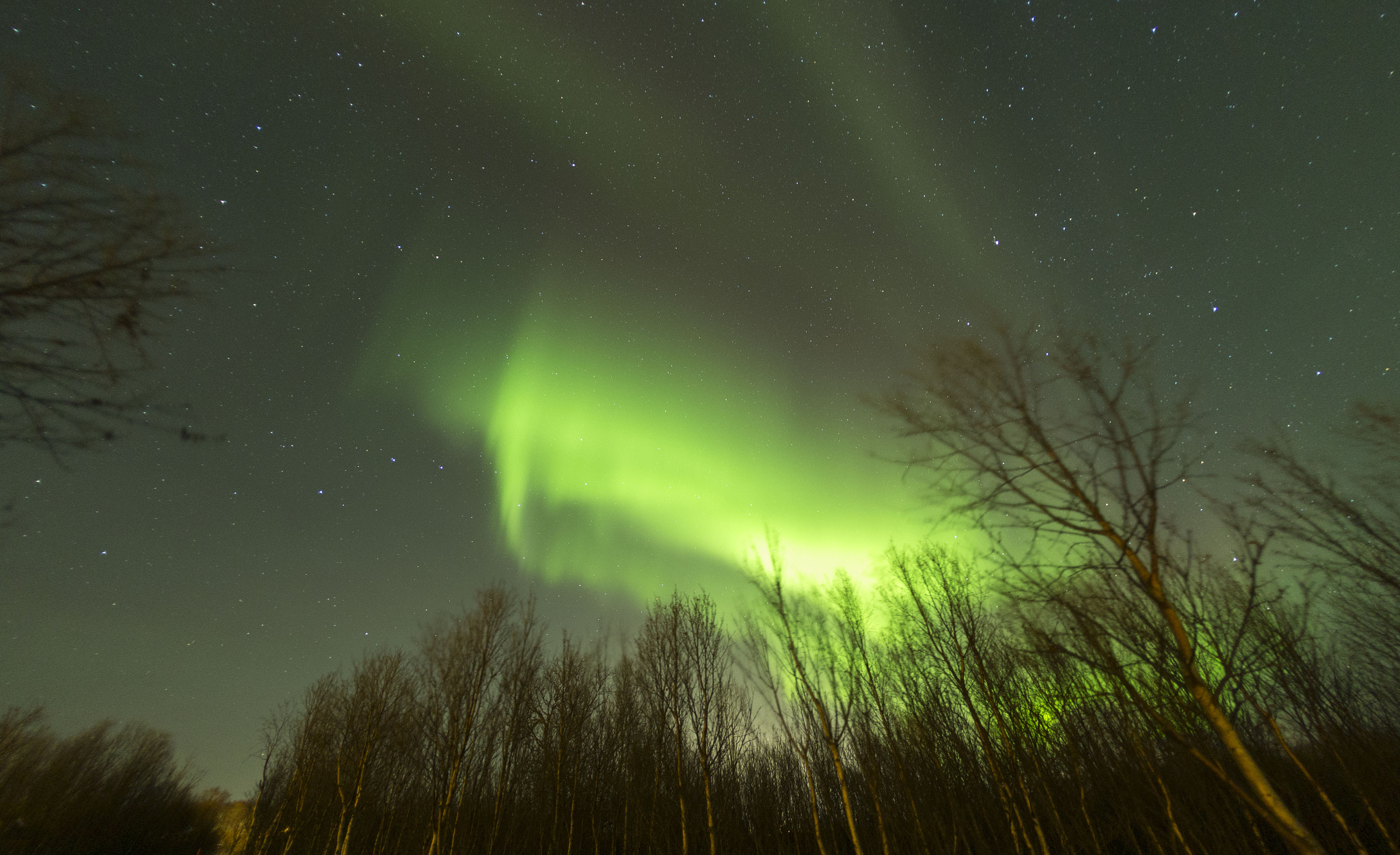 Canon EOS 6D sample photo. Northern lights - again photography