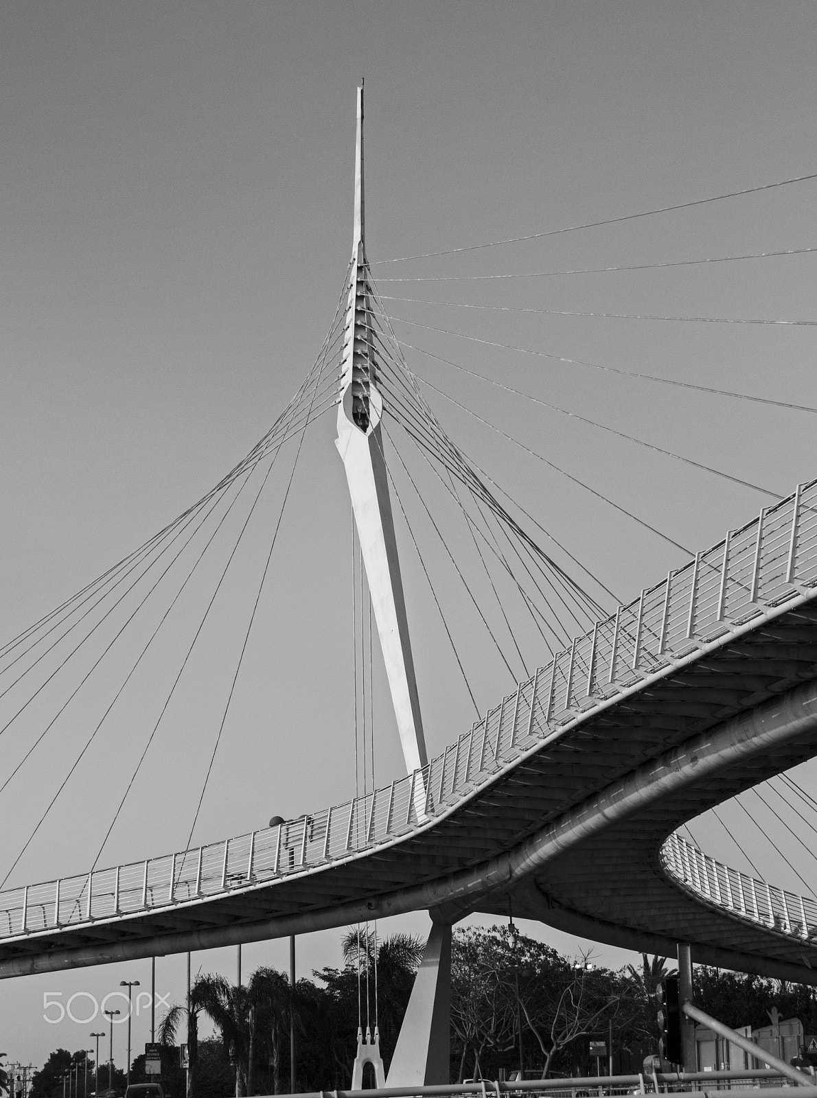 Canon EOS 550D (EOS Rebel T2i / EOS Kiss X4) sample photo. Skywalk bridge by santiago calatrava.israel photography