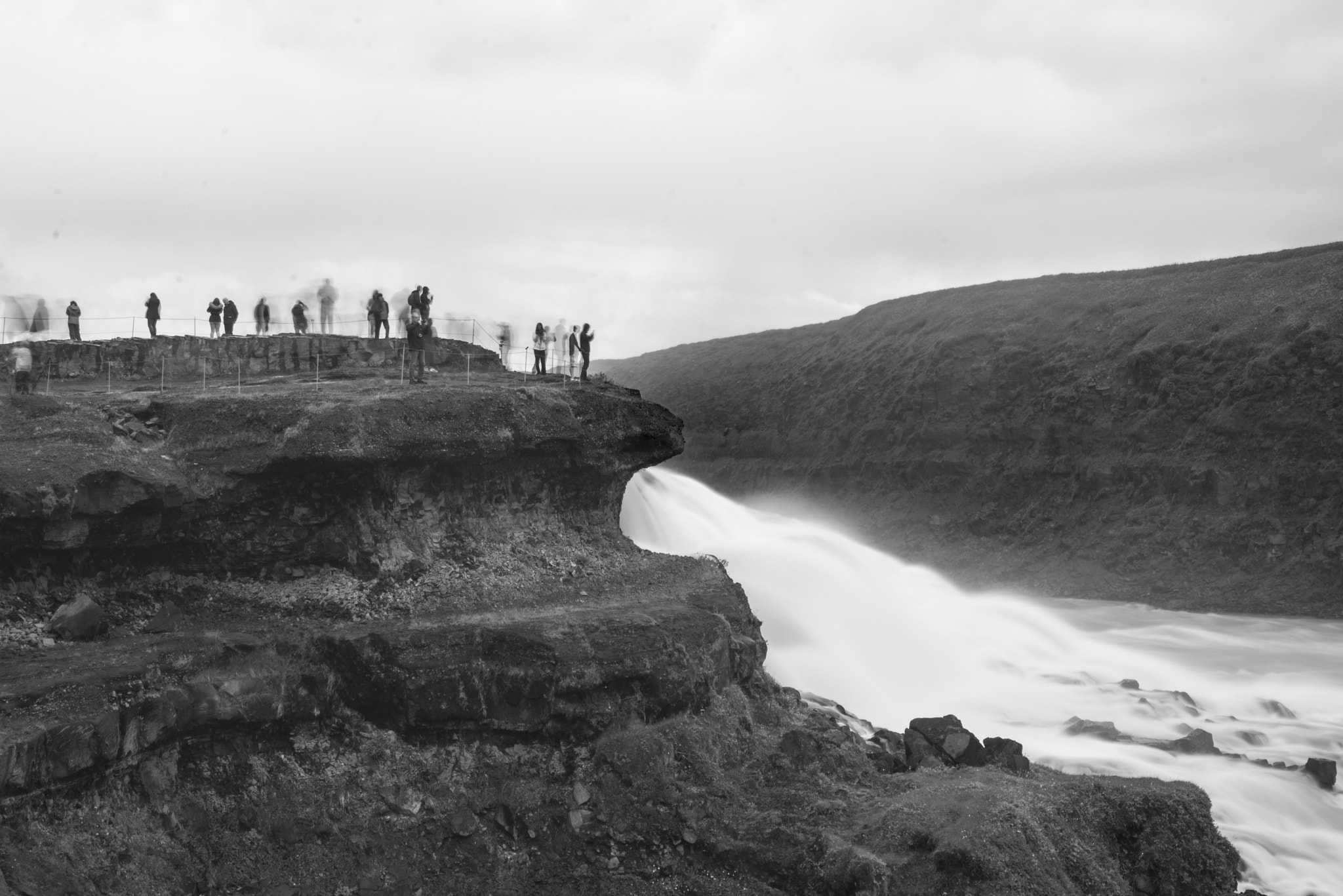 Nikon D610 + Sigma 50mm F1.4 DG HSM Art sample photo. Gullfoss photography