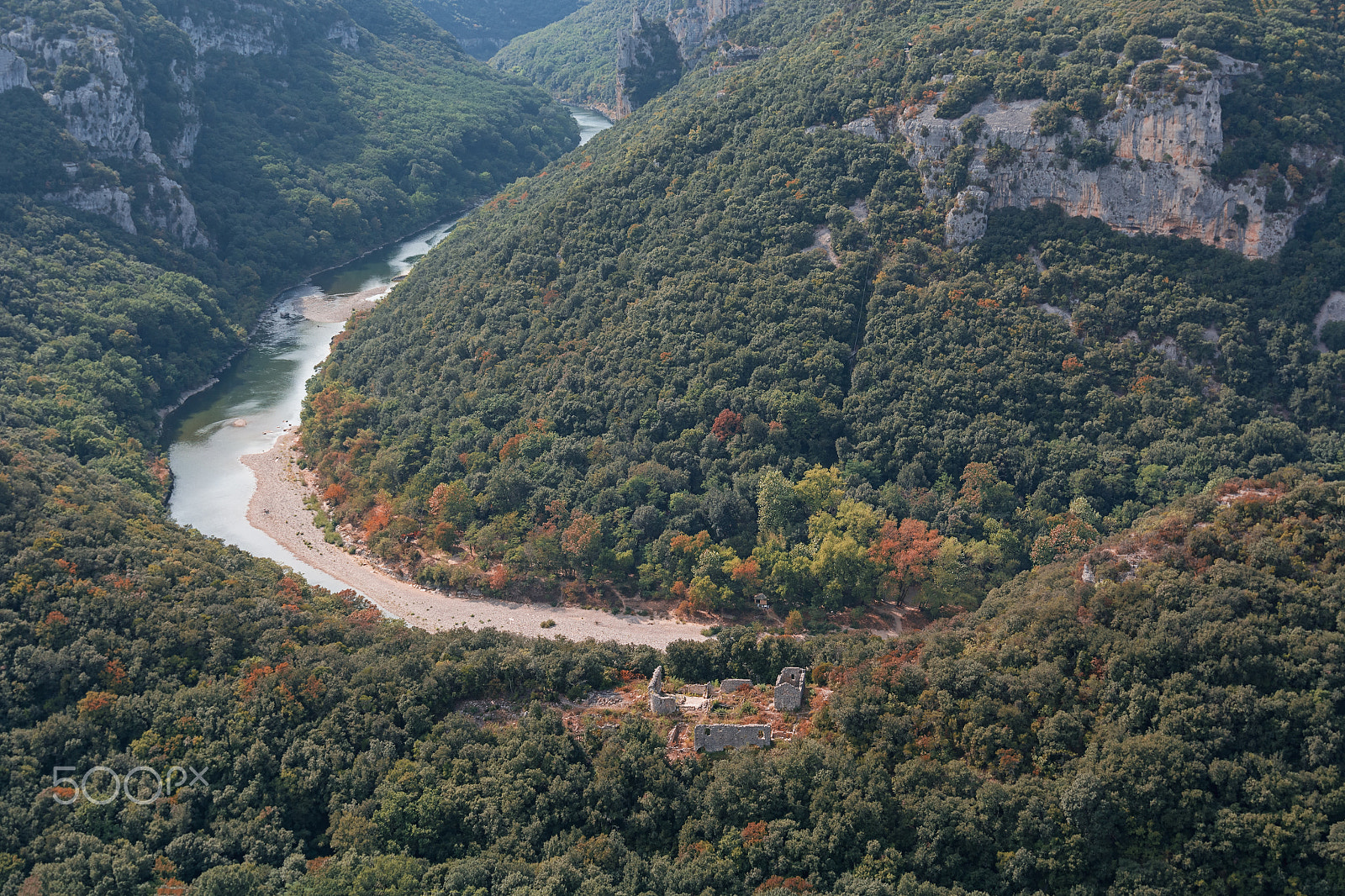 Nikon AF-S Nikkor 16-35mm F4G ED VR sample photo. The gorges de ardeche photography