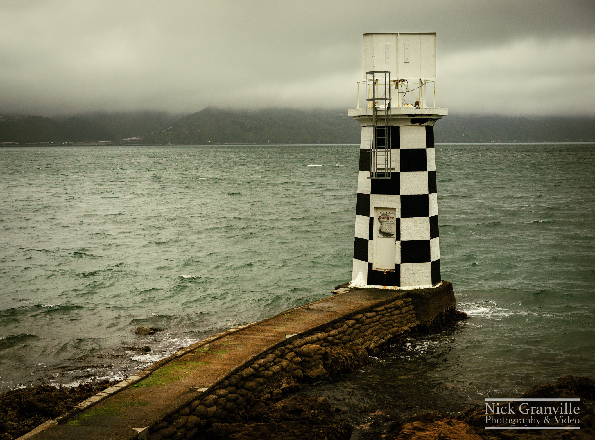 Sony a7R sample photo. Point halswell lighthouse photography