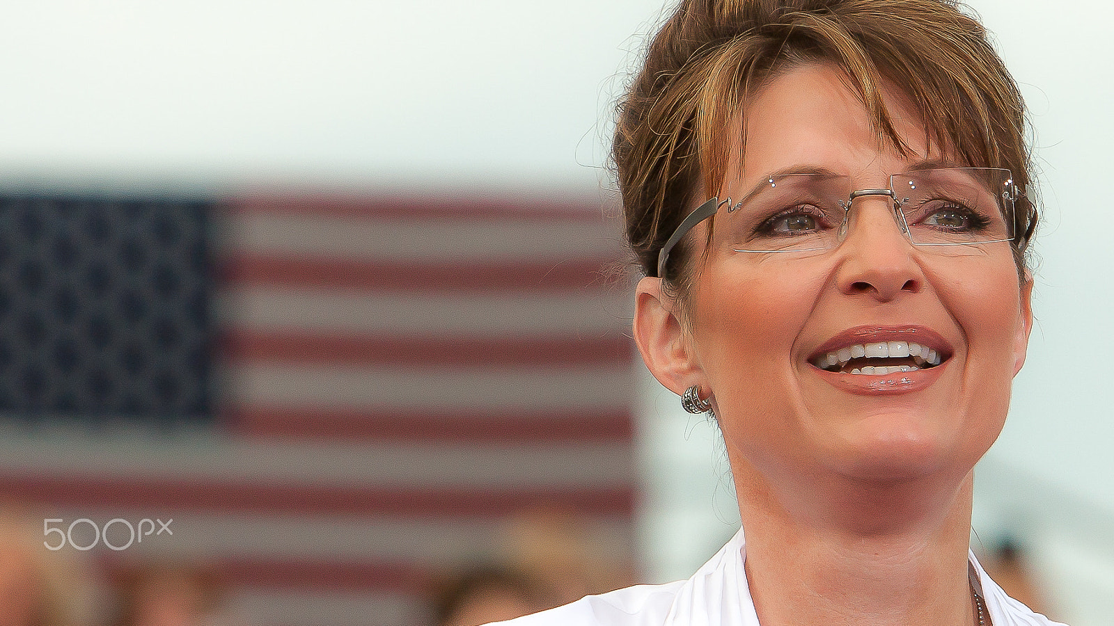 Canon EOS 40D + Canon EF 70-200mm F2.8L IS USM sample photo. Sarah palin photography