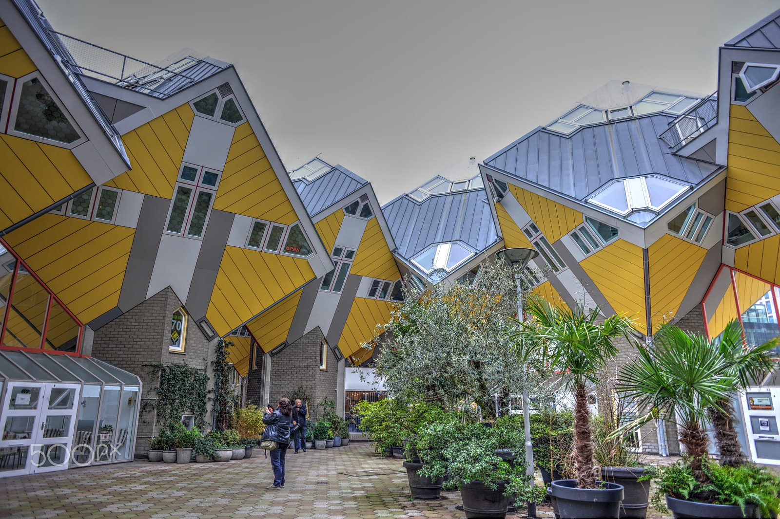 Nikon D600 sample photo. Cube houses of rotterdam photography