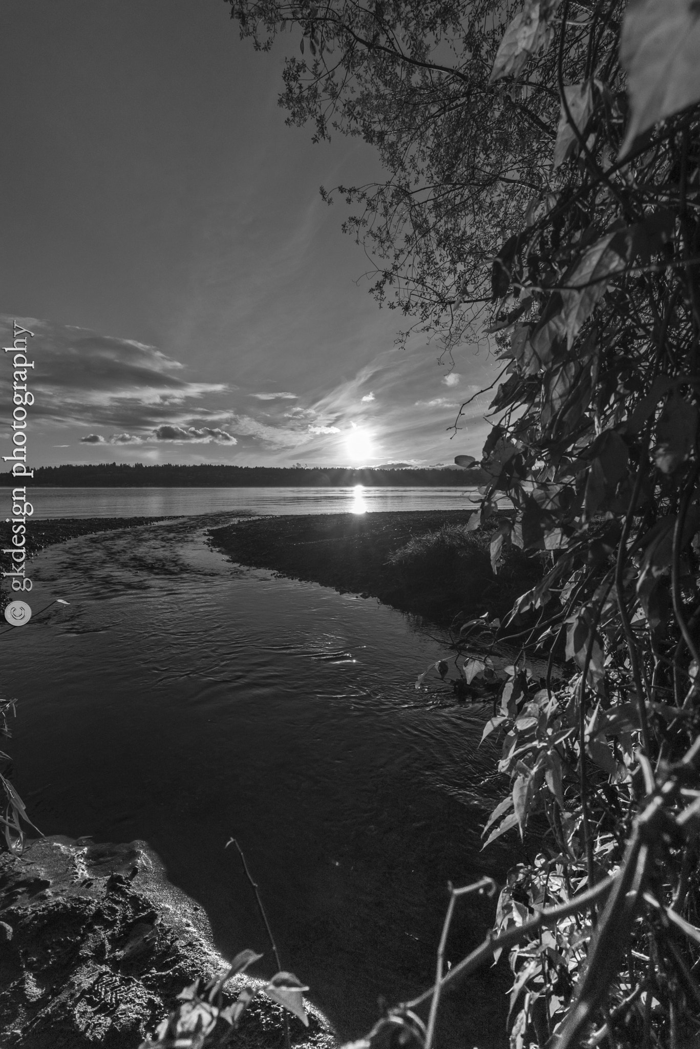 Nikon D610 + Tokina AT-X 17-35mm F4 Pro FX sample photo. Autumn sunset over water photography