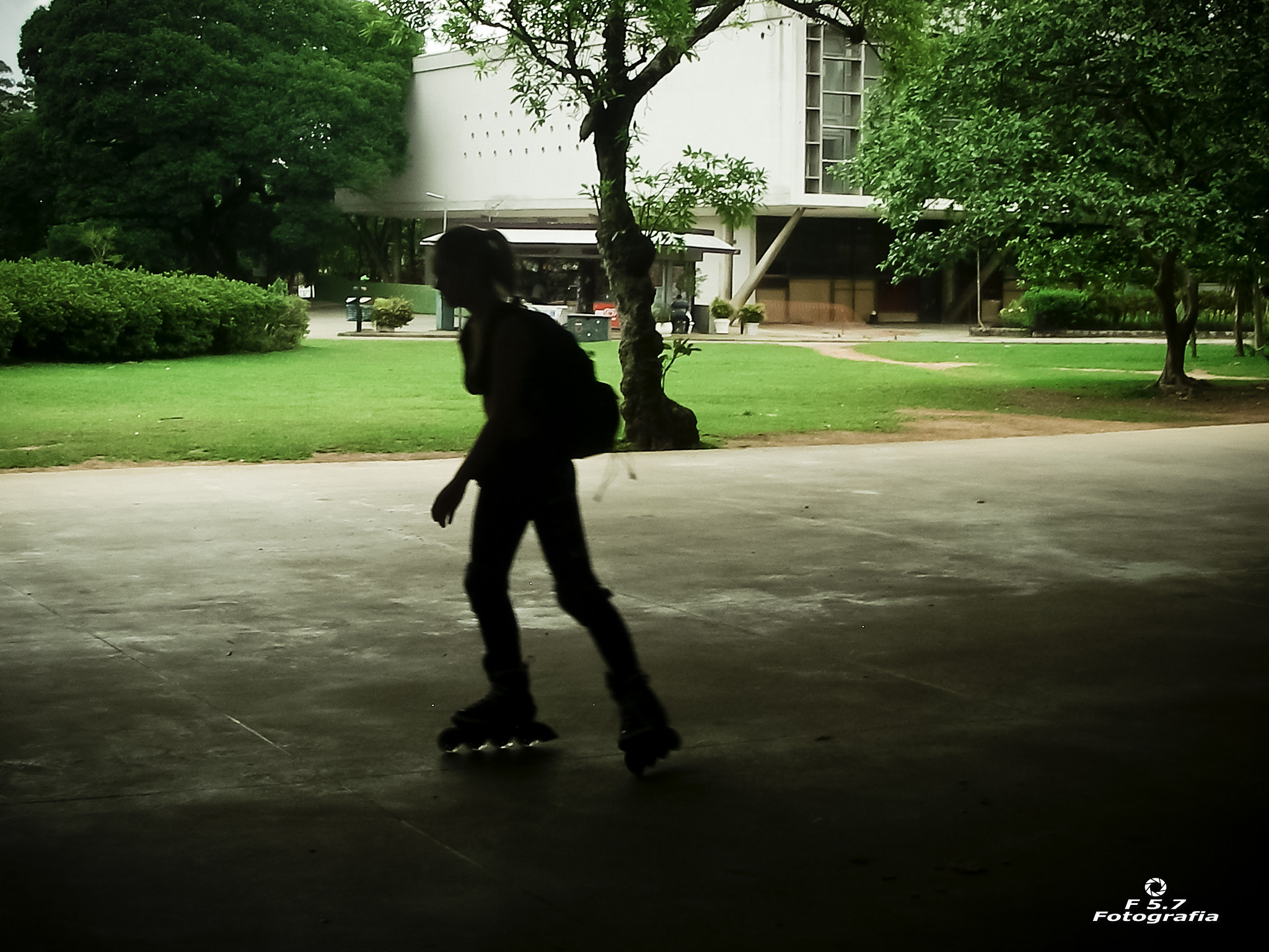 Pentax OPTIO W10 sample photo. Rollerblades photography