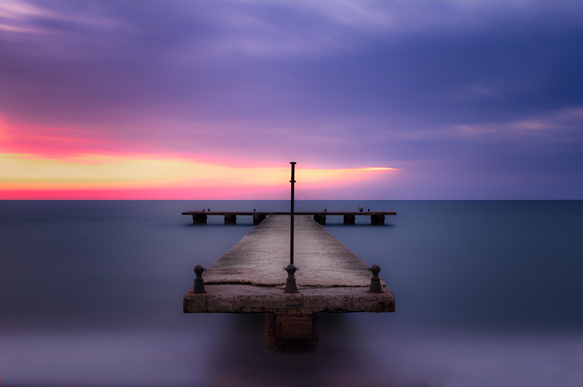Sigma 17-70mm F2.8-4 DC Macro HSM | C sample photo. The pier photography
