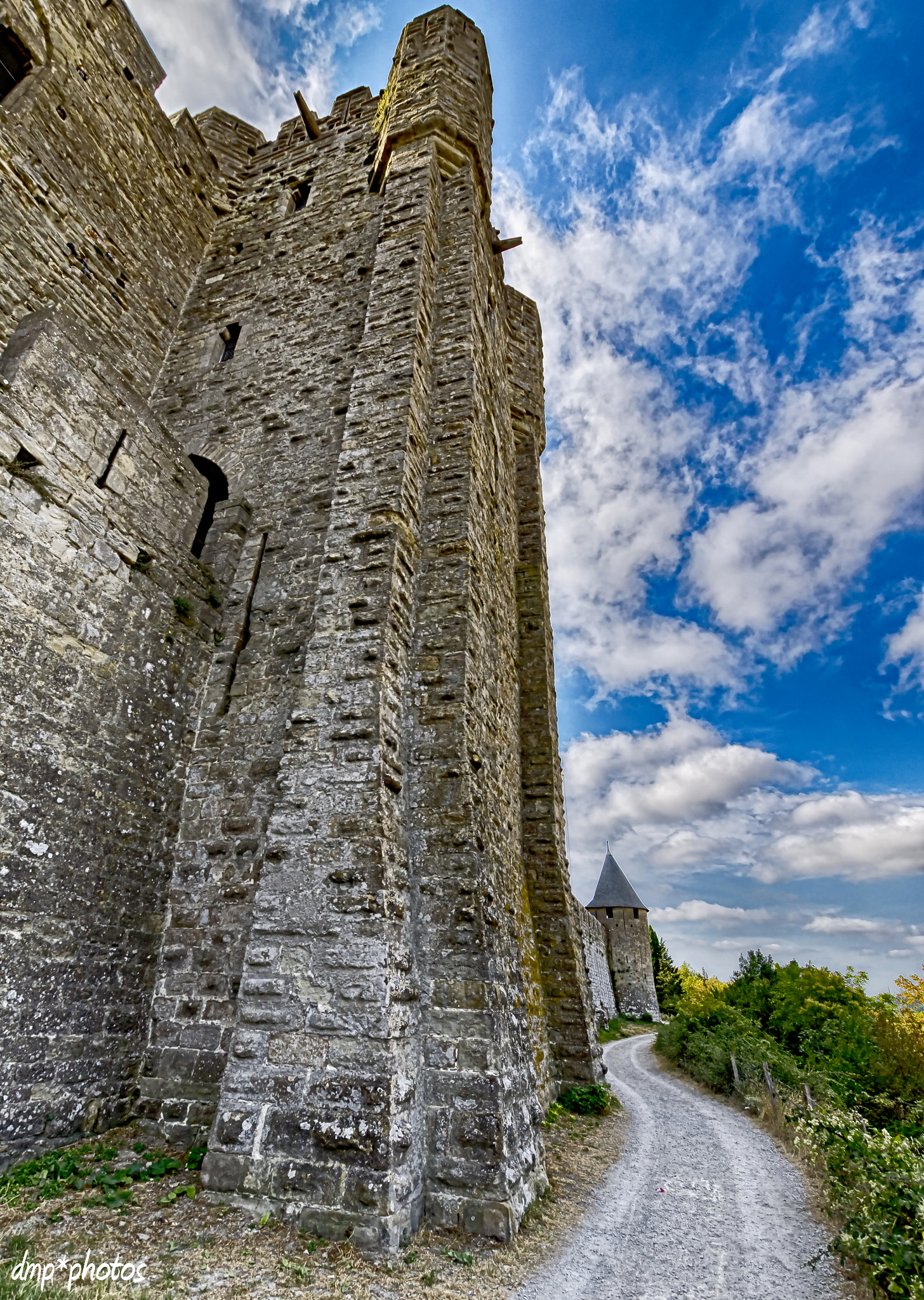 Nikon D5100 + Sigma 10-20mm F3.5 EX DC HSM sample photo. Murallas de carcassonne. photography