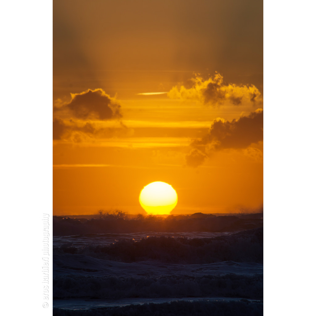 Nikon D7100 sample photo. Cloudy sunset photography