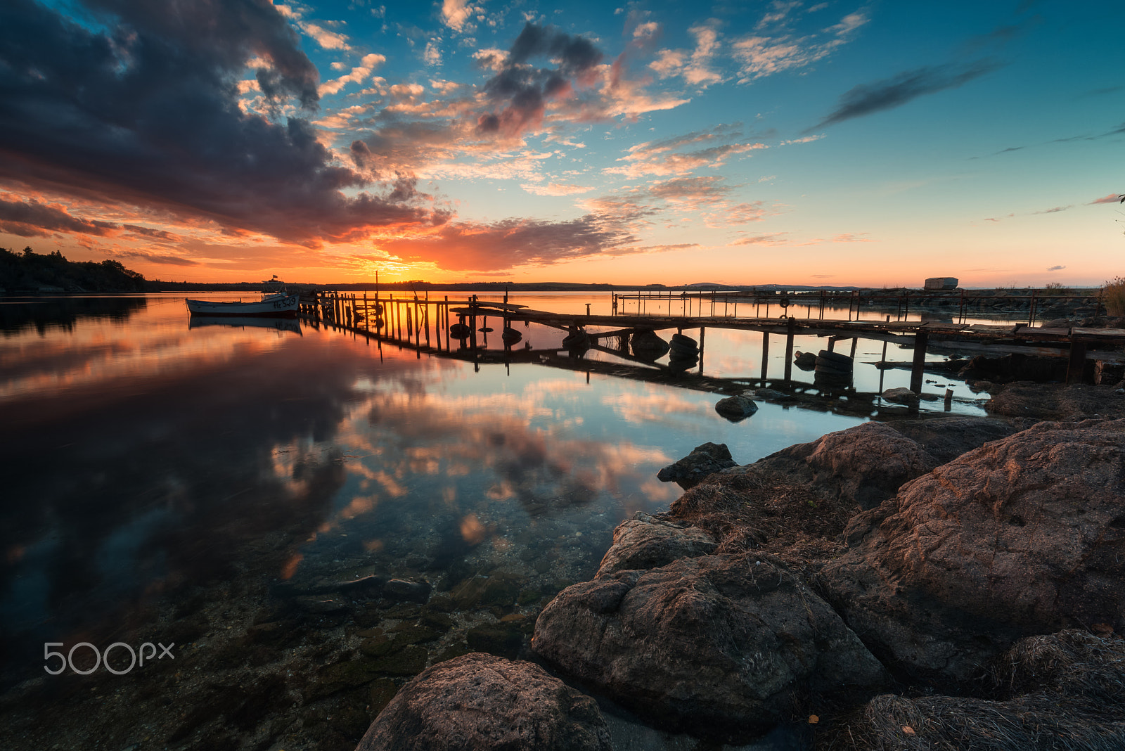 Tamron SP 15-30mm F2.8 Di VC USD sample photo. Sunset reflection photography