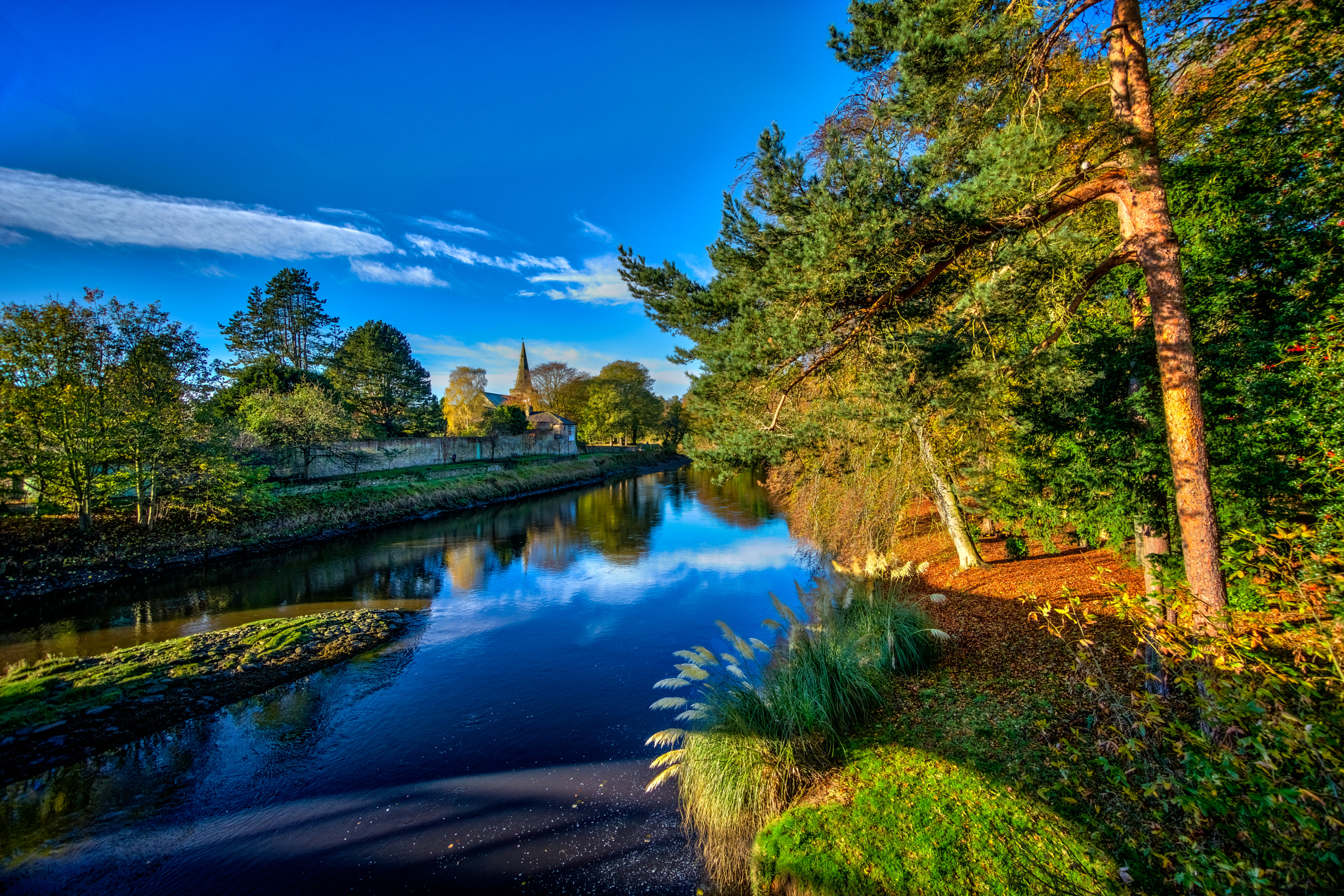 Sony a7R II + Sony E 10-18mm F4 OSS sample photo. Warkworth river photography