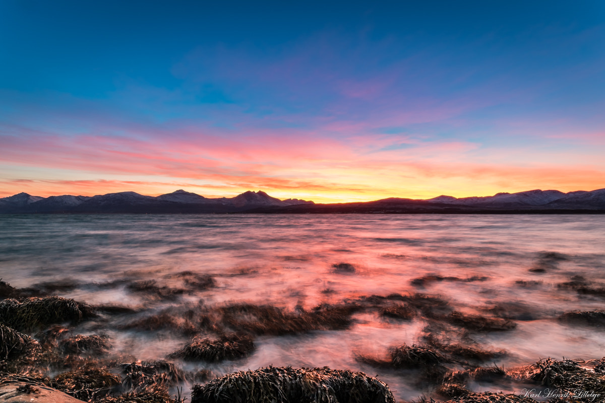 Samyang 14mm F2.8 ED AS IF UMC sample photo. Sunset in the north photography