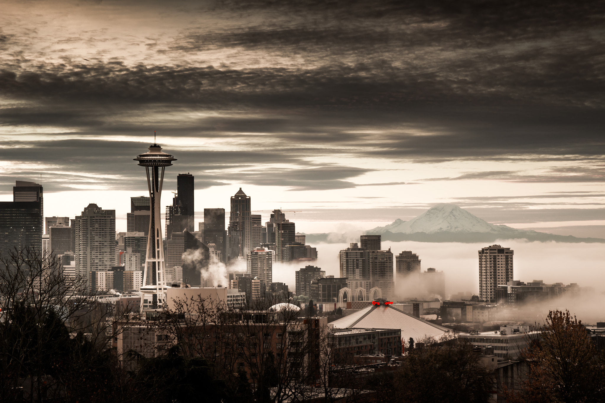 Canon EOS 100D (EOS Rebel SL1 / EOS Kiss X7) sample photo. Kerry park urban look photography