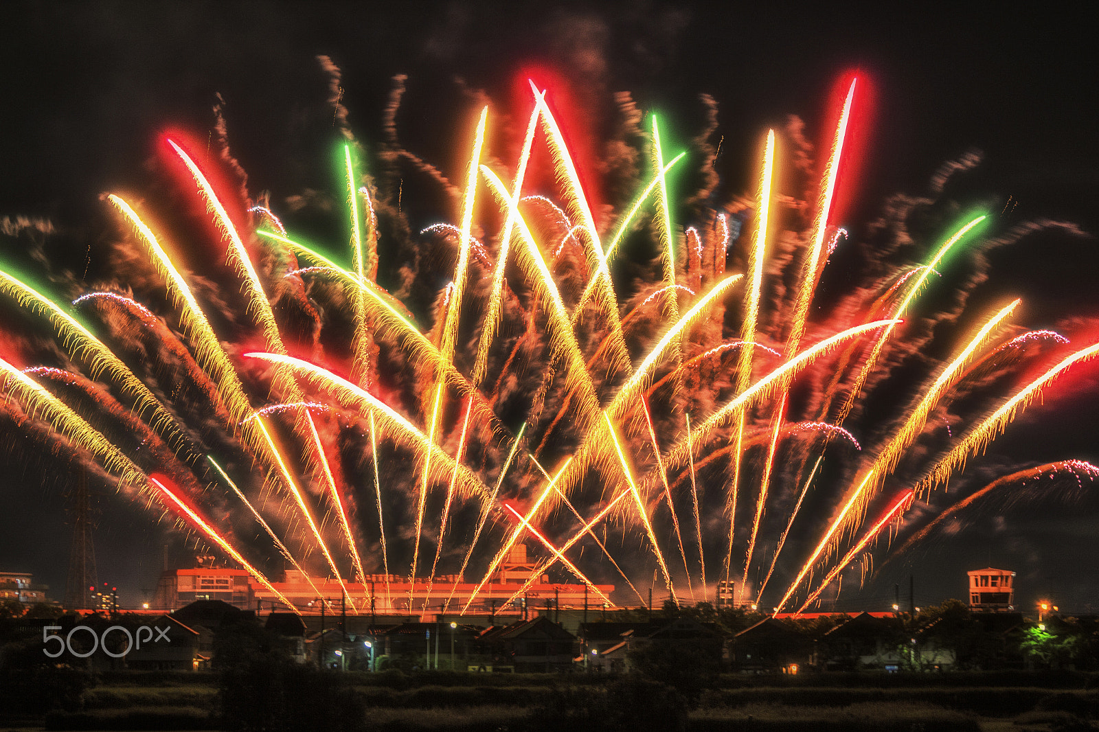 Canon EOS 550D (EOS Rebel T2i / EOS Kiss X4) sample photo. Fireworks photography