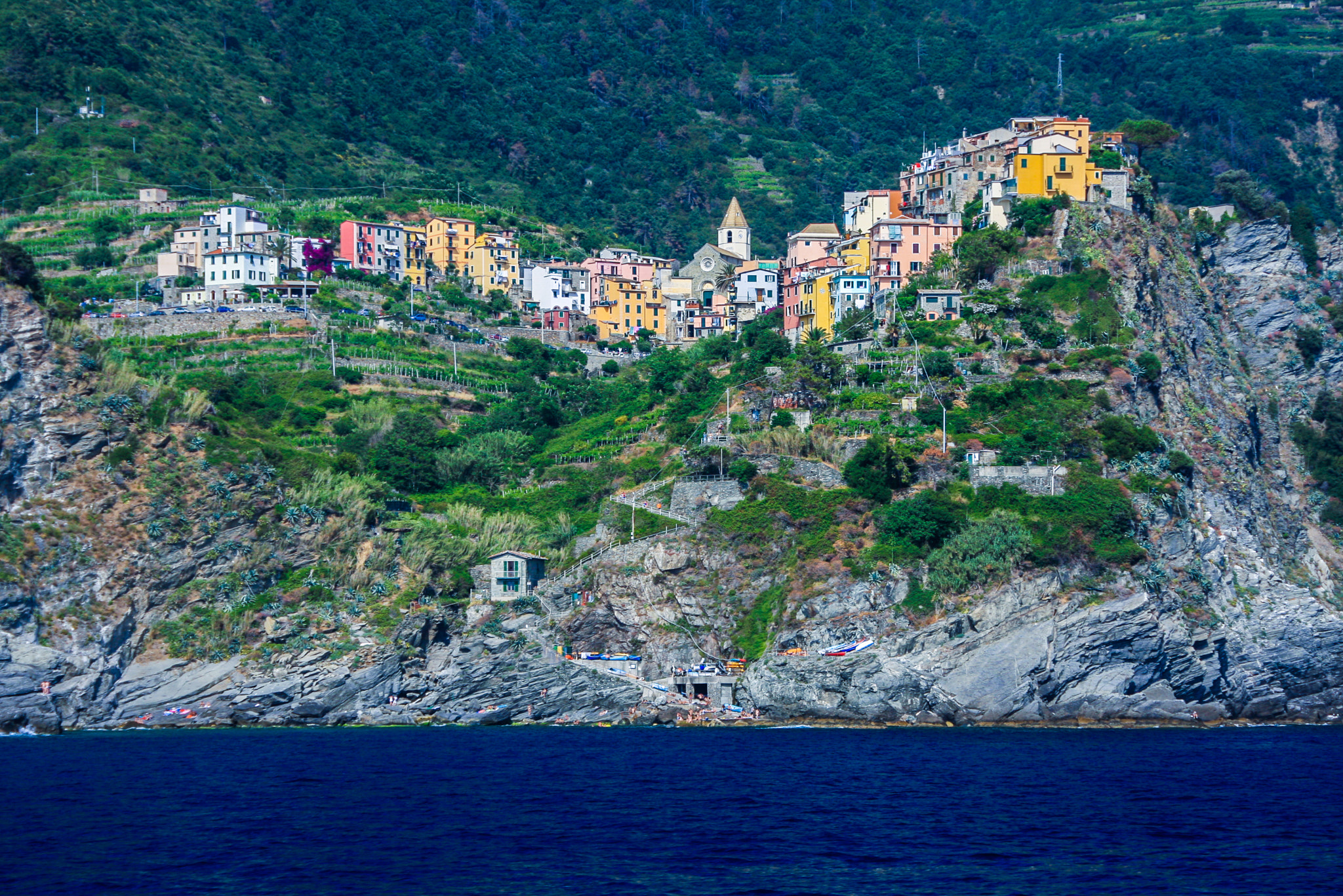 Sigma 18-250mm F3.5-6.3 DC OS HSM sample photo. Cornelia - cinque terre photography