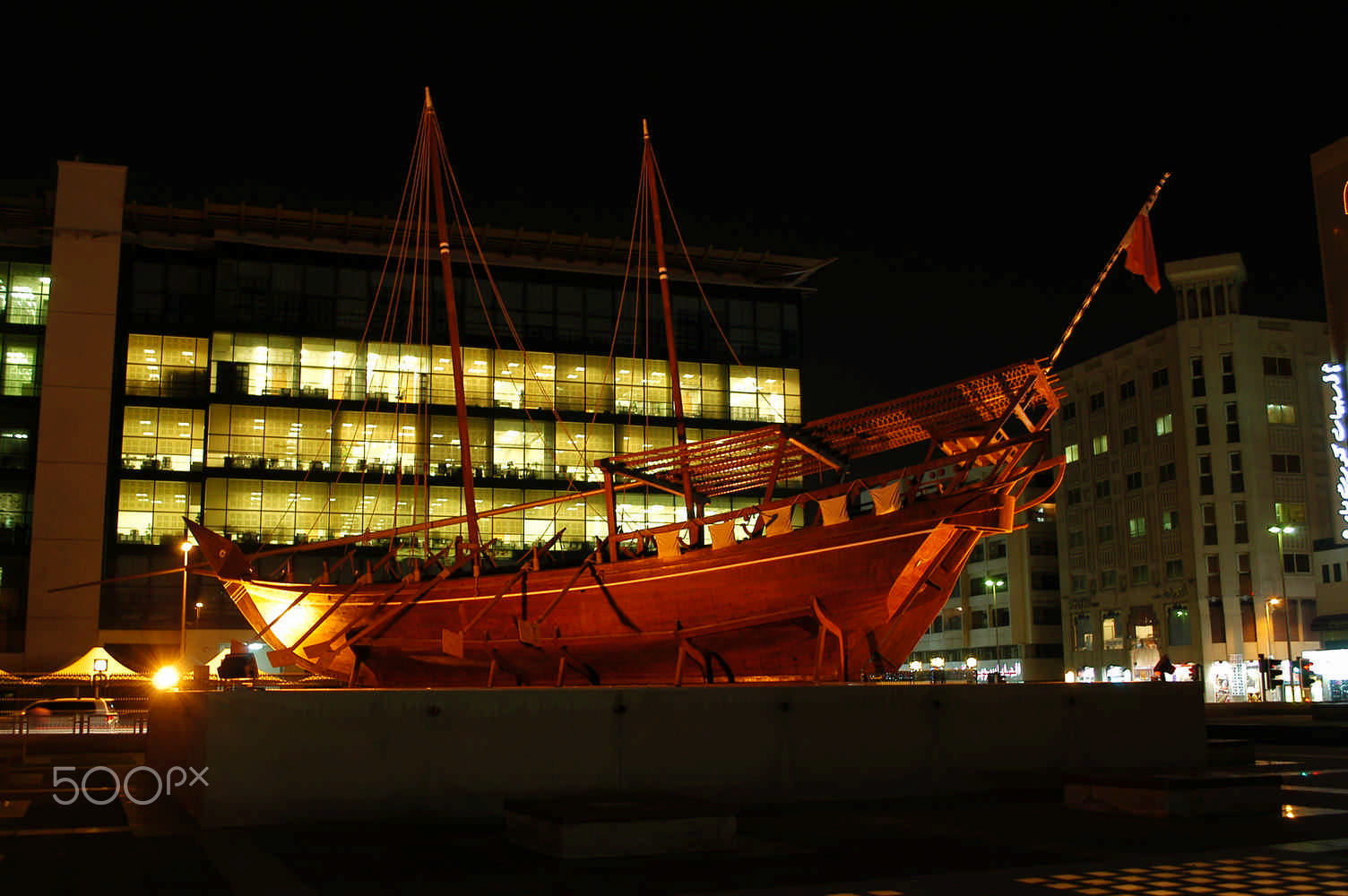 Nikon D100 sample photo. Dubai museum photography