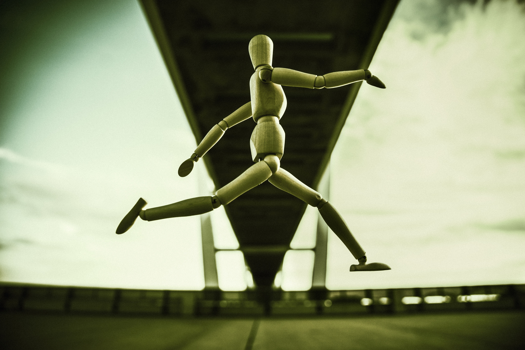 24-70mm F2.8 G SSM sample photo. Leap of faith photography