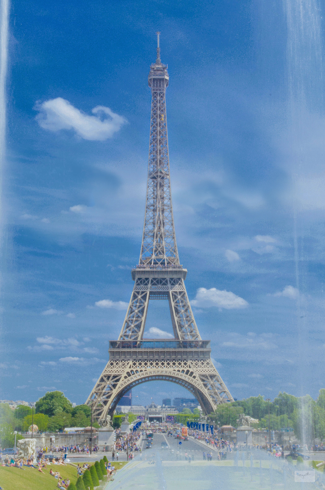 Pentax K-7 sample photo. Paris - eiffel tower photography