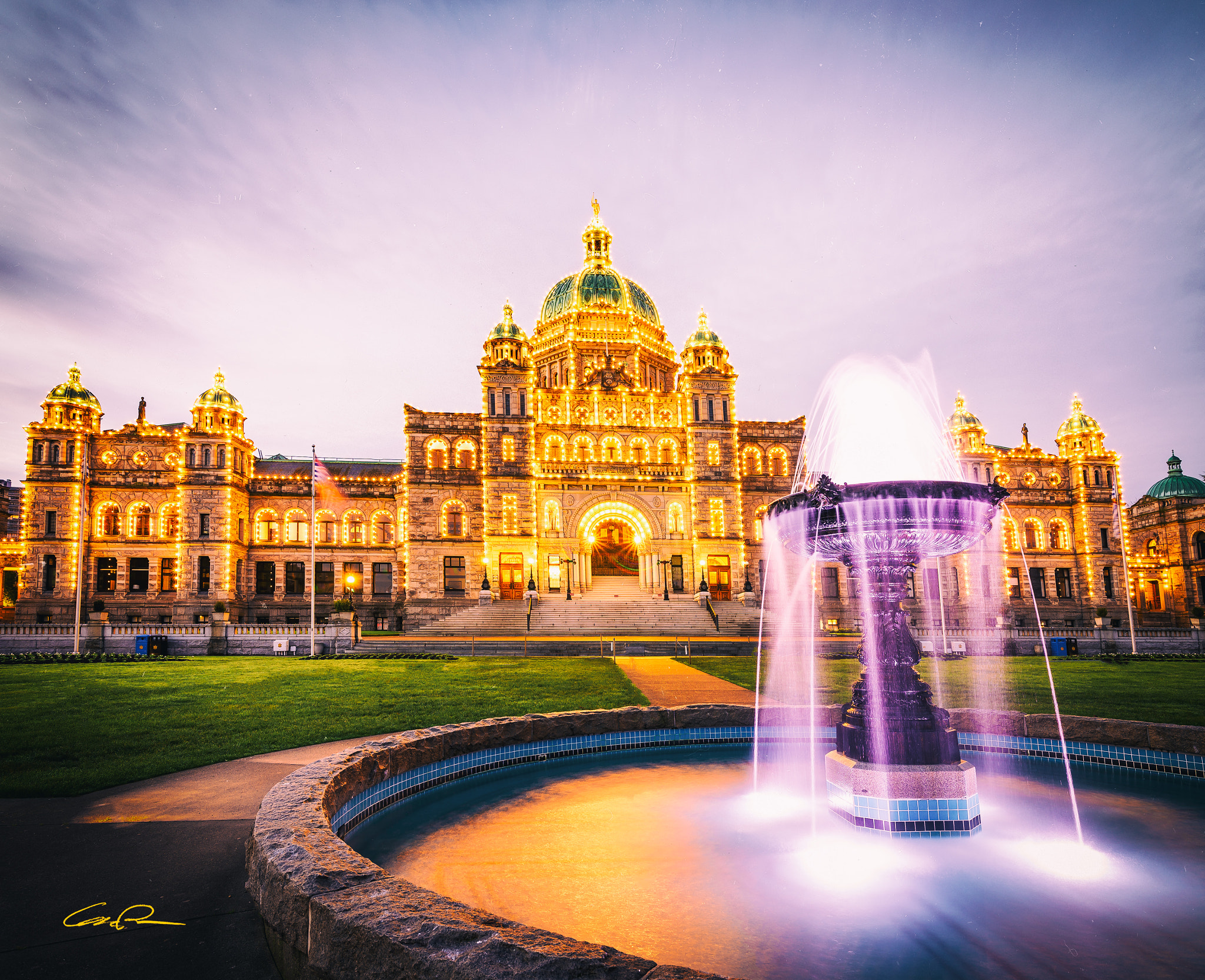 Nikon D610 sample photo. Bc parliament building photography