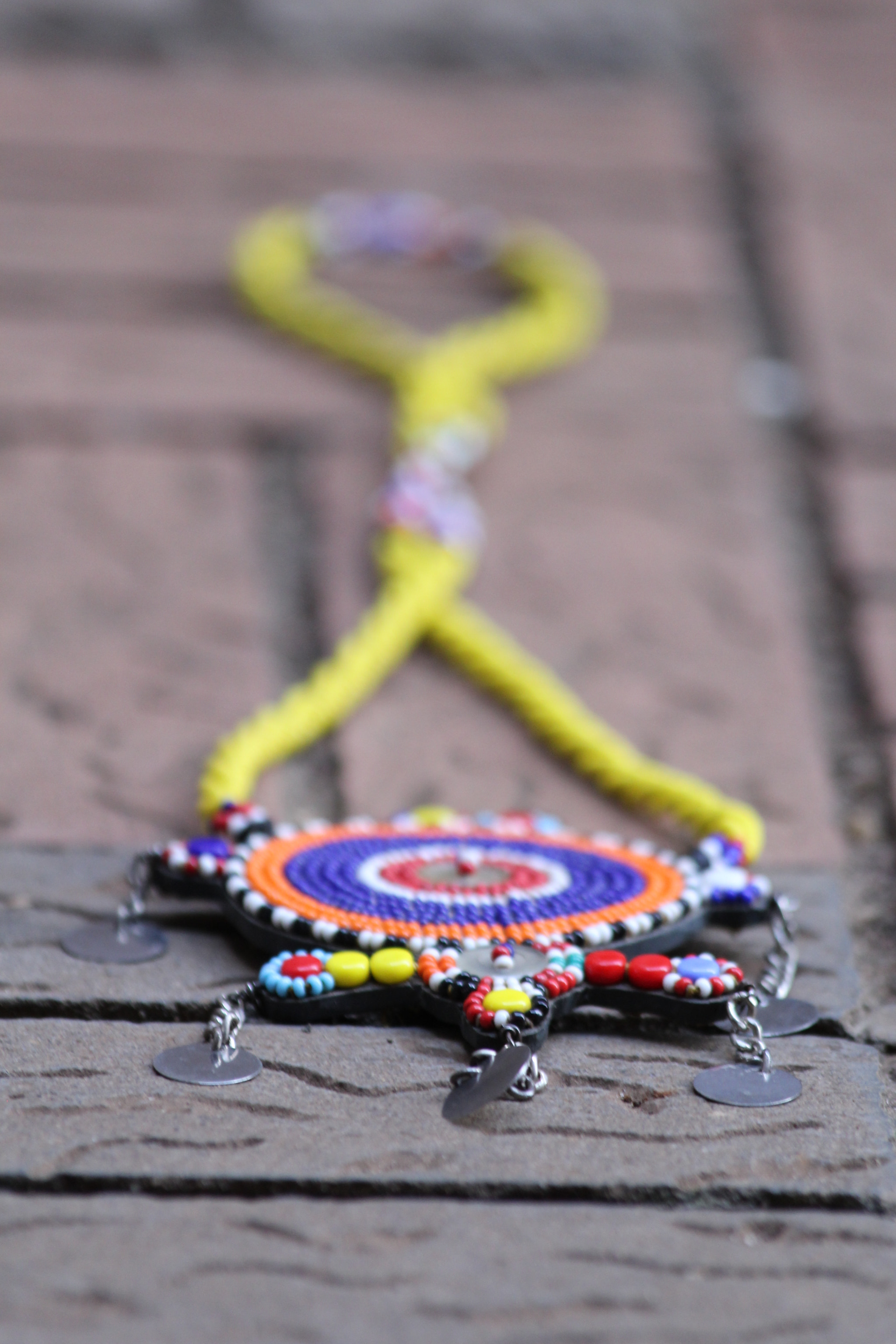 Canon EF 70-300mm F4-5.6 IS USM sample photo. Maasai necklace  photography